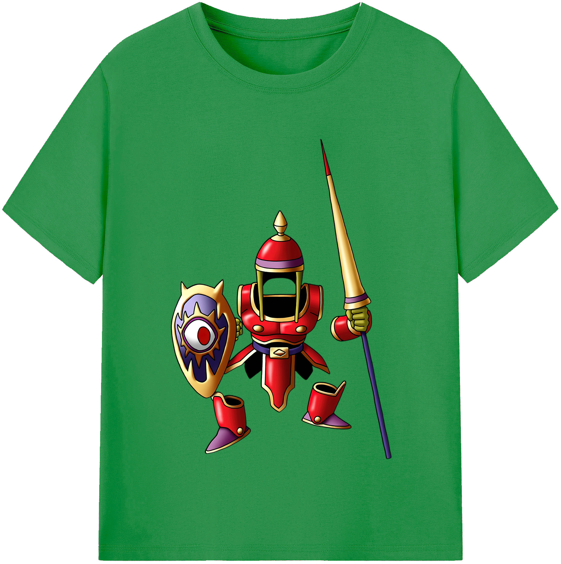 （画像用） ドラゴンクエスト Doragon Kuesuto Dragon Quest レディースカジュアルプリントTシャツ（綿100％）