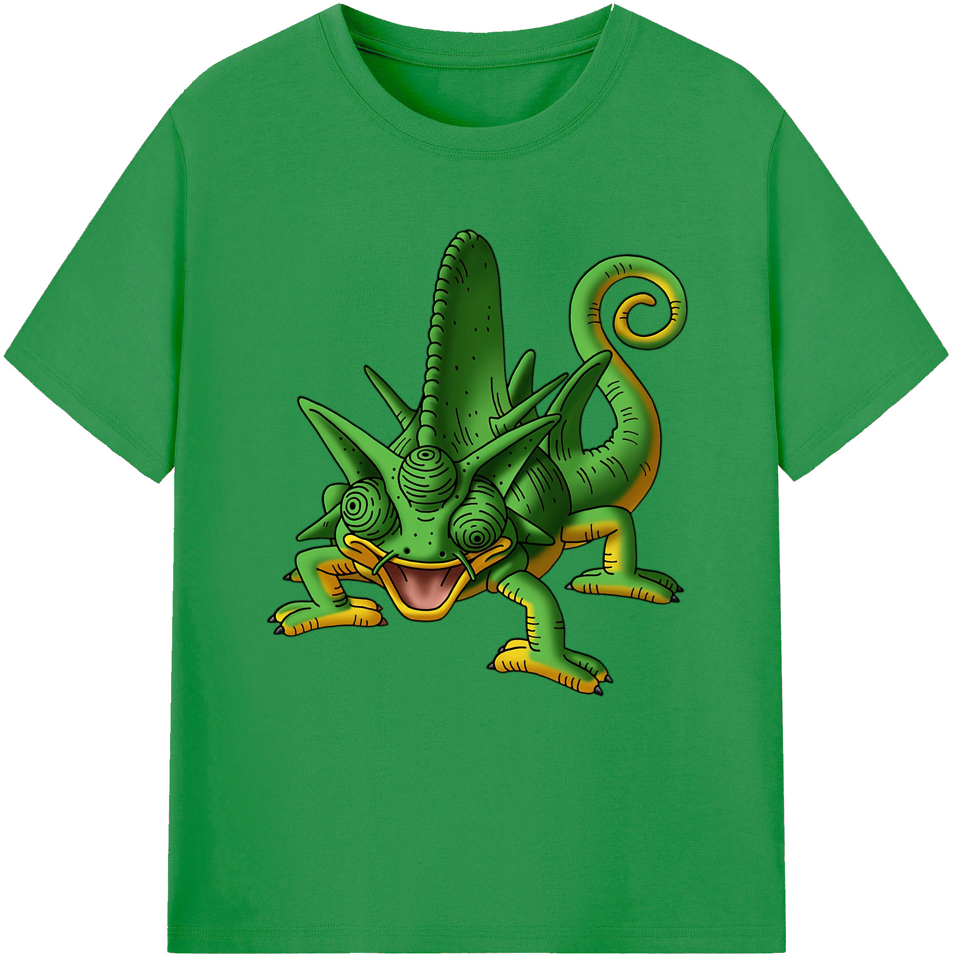 （画像用） ドラゴンクエスト Doragon Kuesuto Dragon Quest レディースカジュアルプリントTシャツ（綿100％）