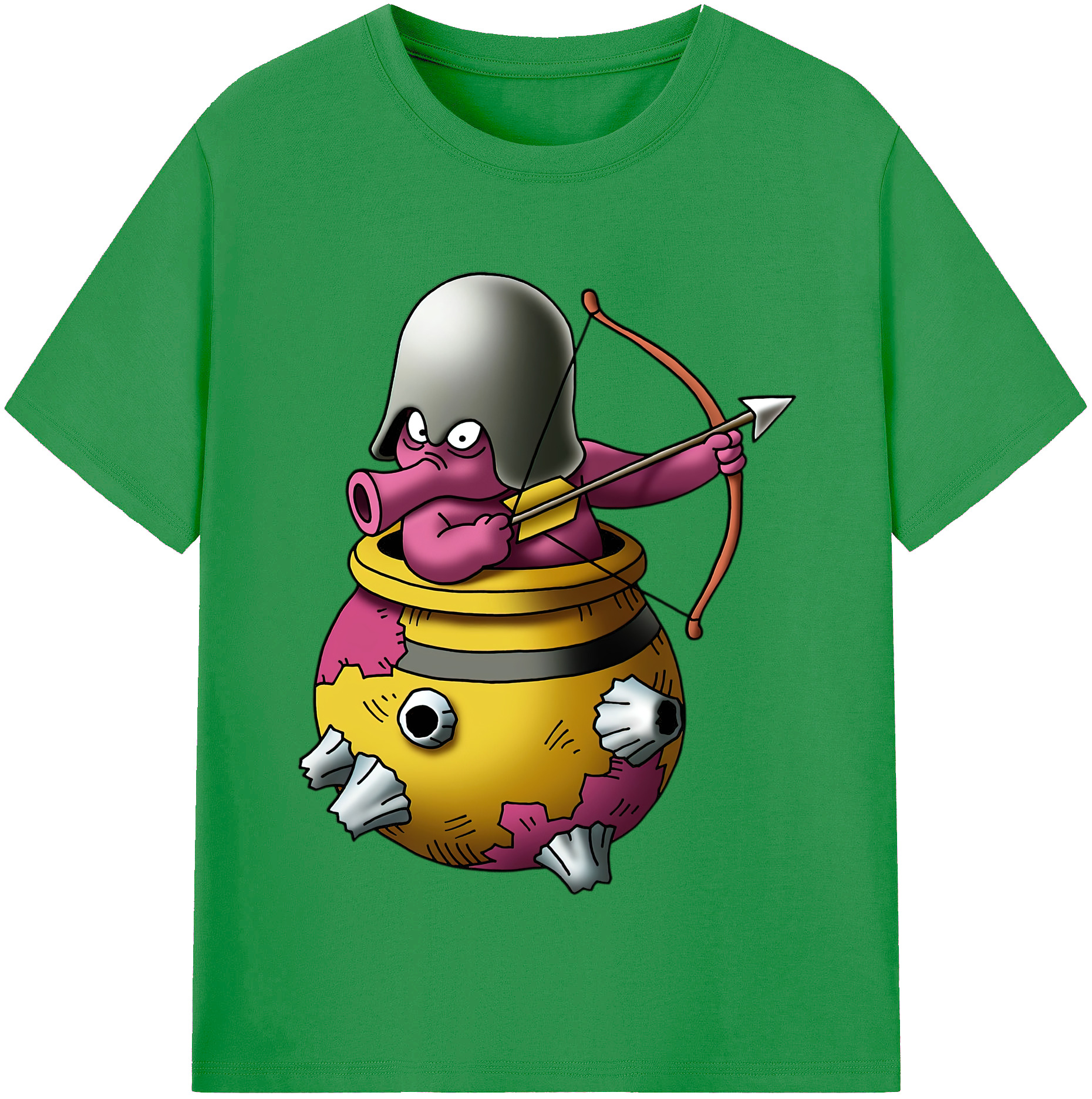 （画像用） ドラゴンクエスト Doragon Kuesuto Dragon Quest レディースカジュアルプリントTシャツ（綿100％）