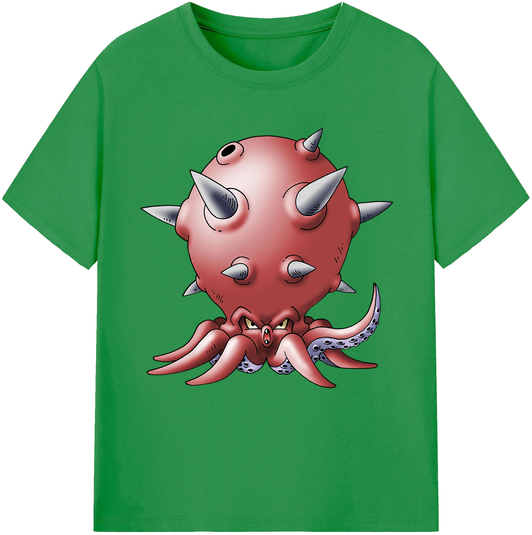 （画像用） ドラゴンクエスト Doragon Kuesuto Dragon Quest レディースカジュアルプリントTシャツ（綿100％）