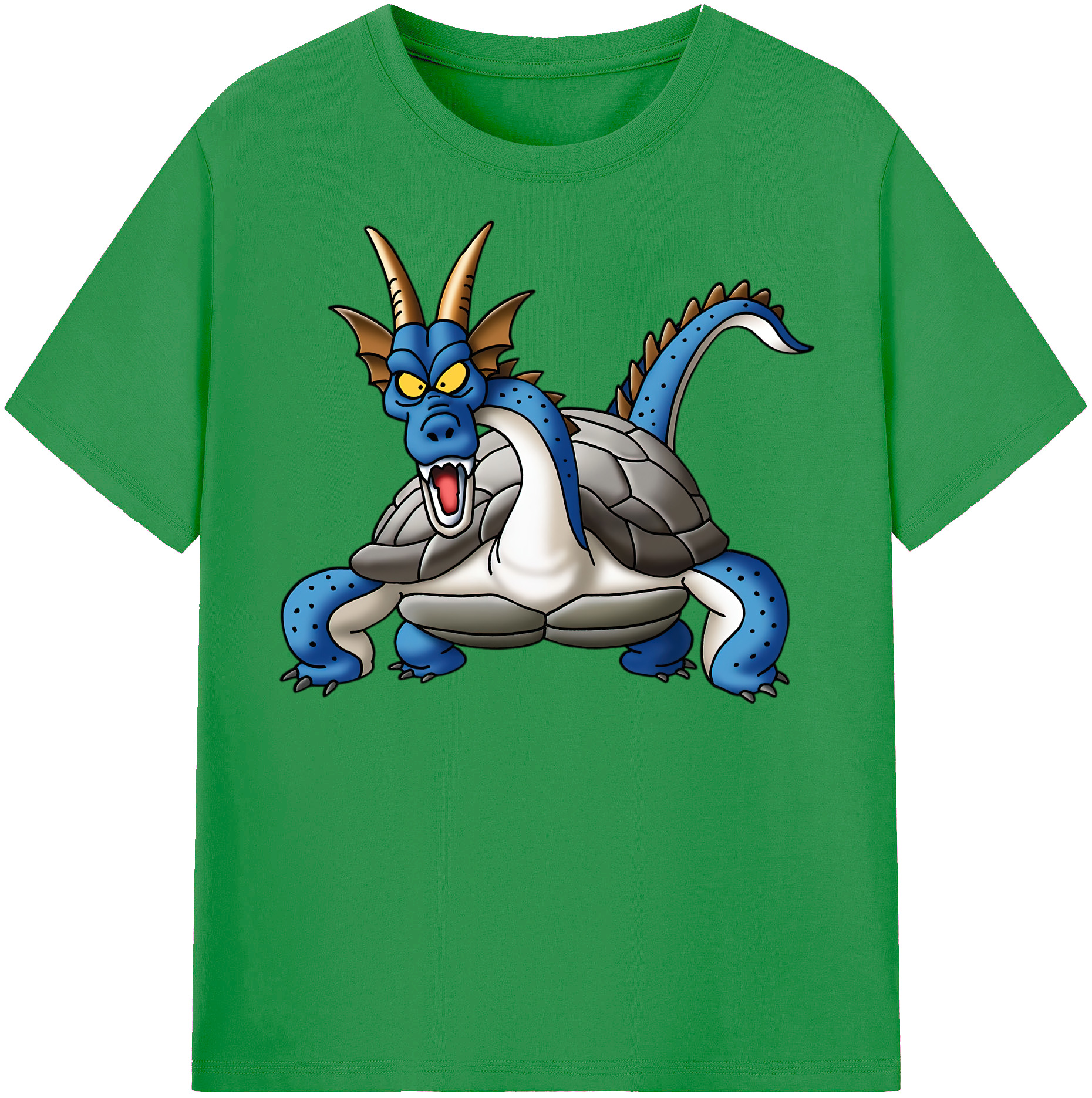 （画像用） ドラゴンクエスト Doragon Kuesuto Dragon Quest レディースカジュアルプリントTシャツ（綿100％）
