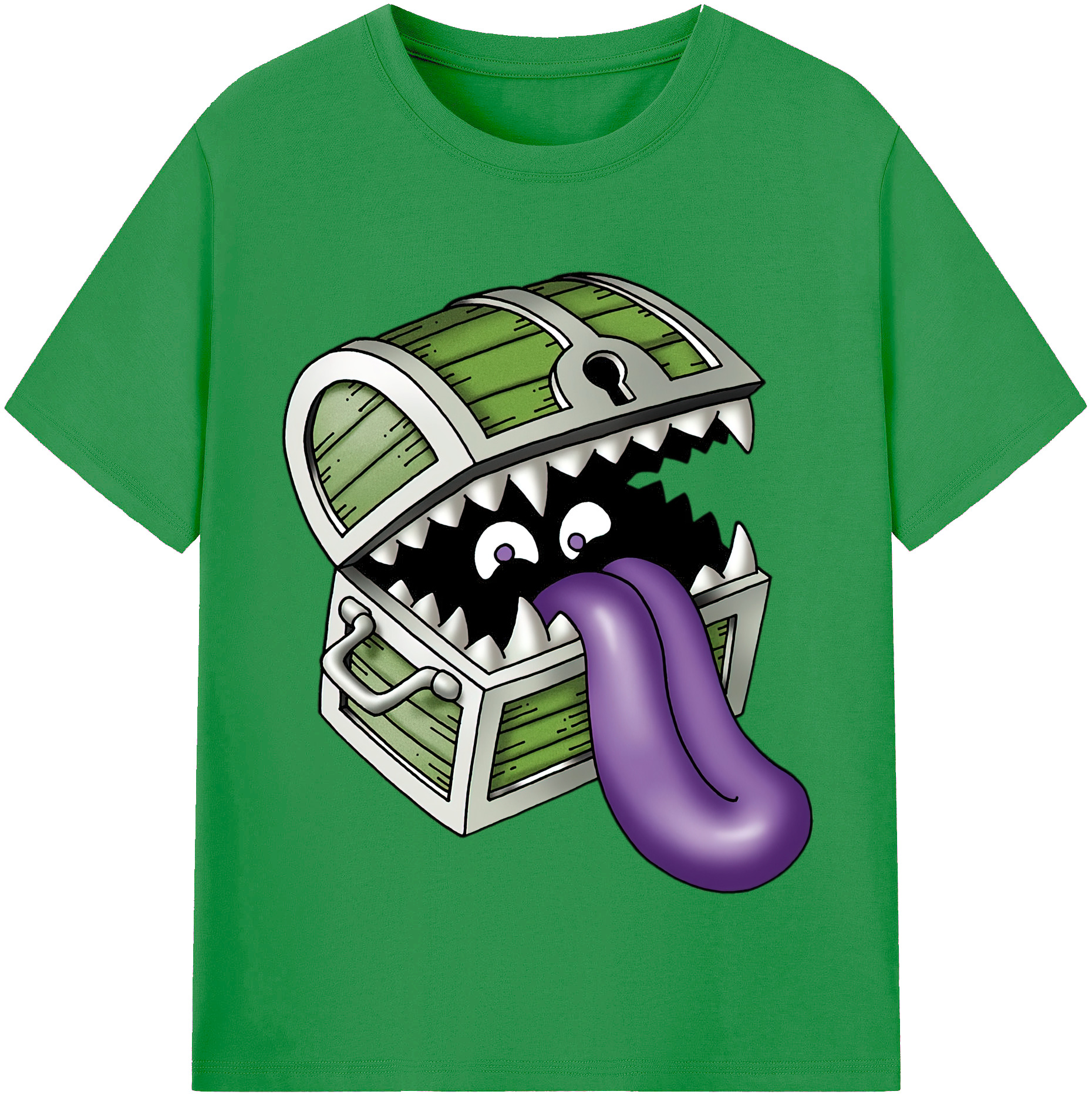 （画像用） ドラゴンクエスト Doragon Kuesuto Dragon Quest レディースカジュアルプリントTシャツ（綿100％）