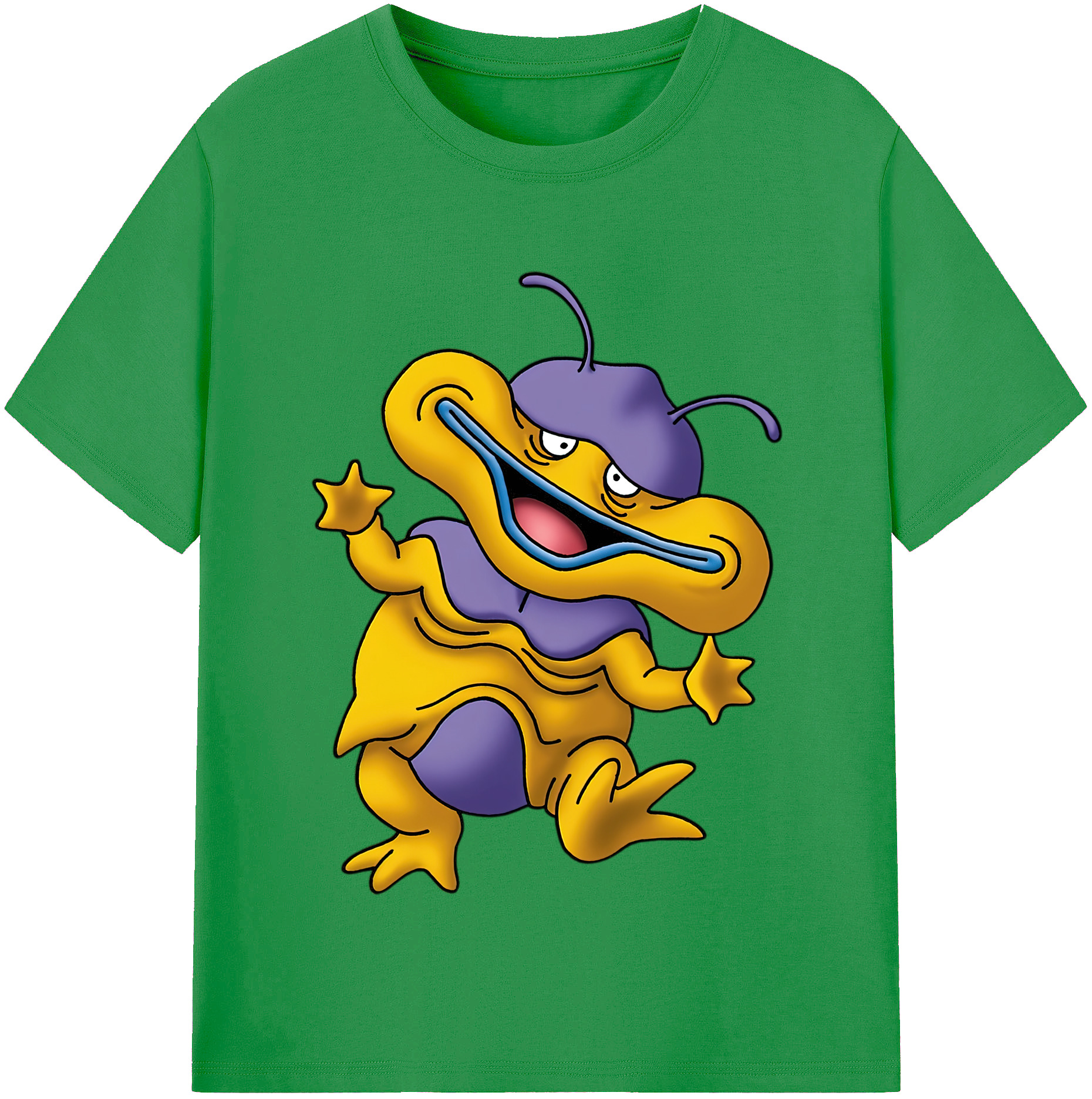 （画像用） ドラゴンクエスト Doragon Kuesuto Dragon Quest レディースカジュアルプリントTシャツ（綿100％）