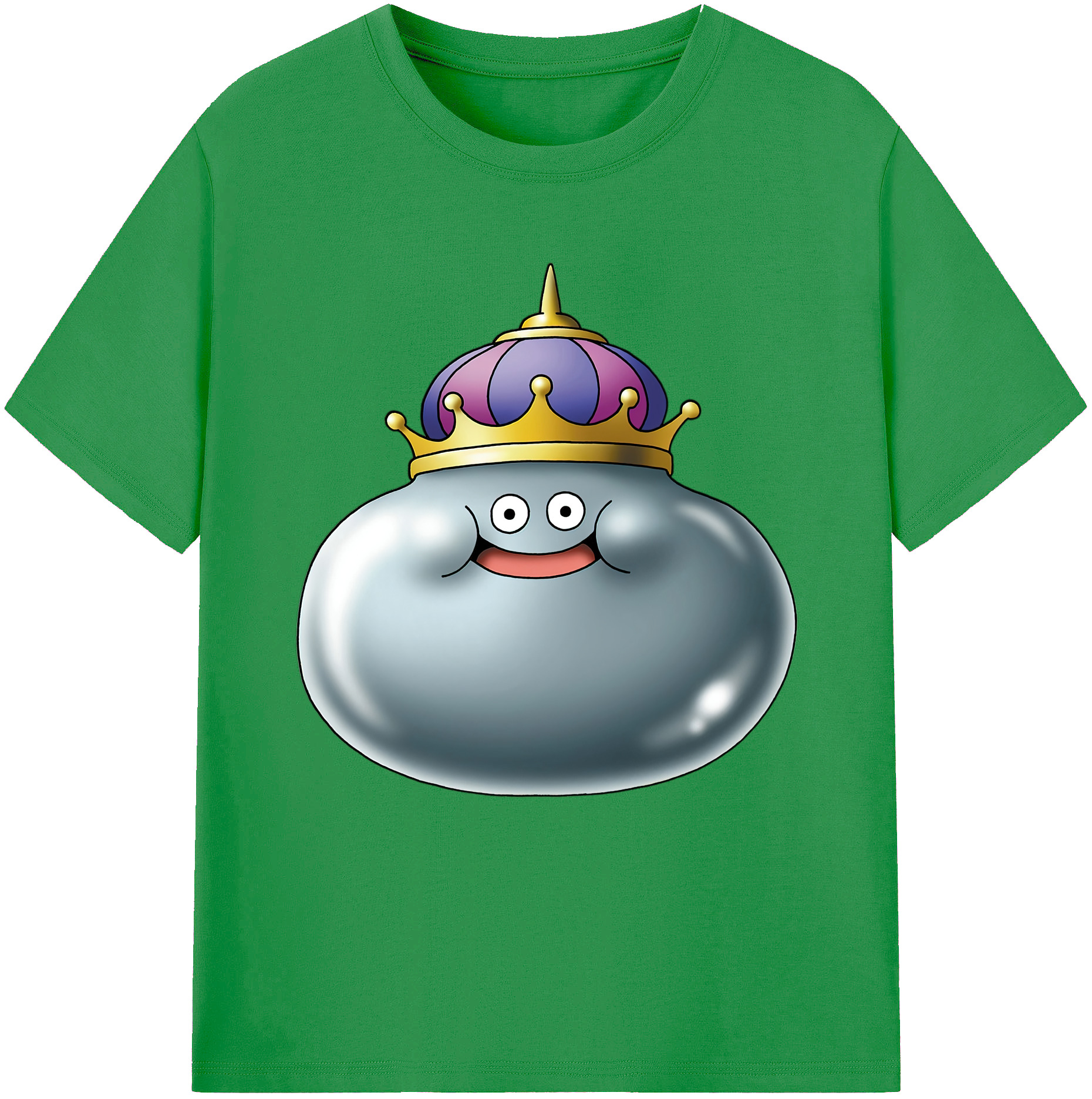 （画像用） ドラゴンクエスト Doragon Kuesuto Dragon Quest レディースカジュアルプリントTシャツ（綿100％）