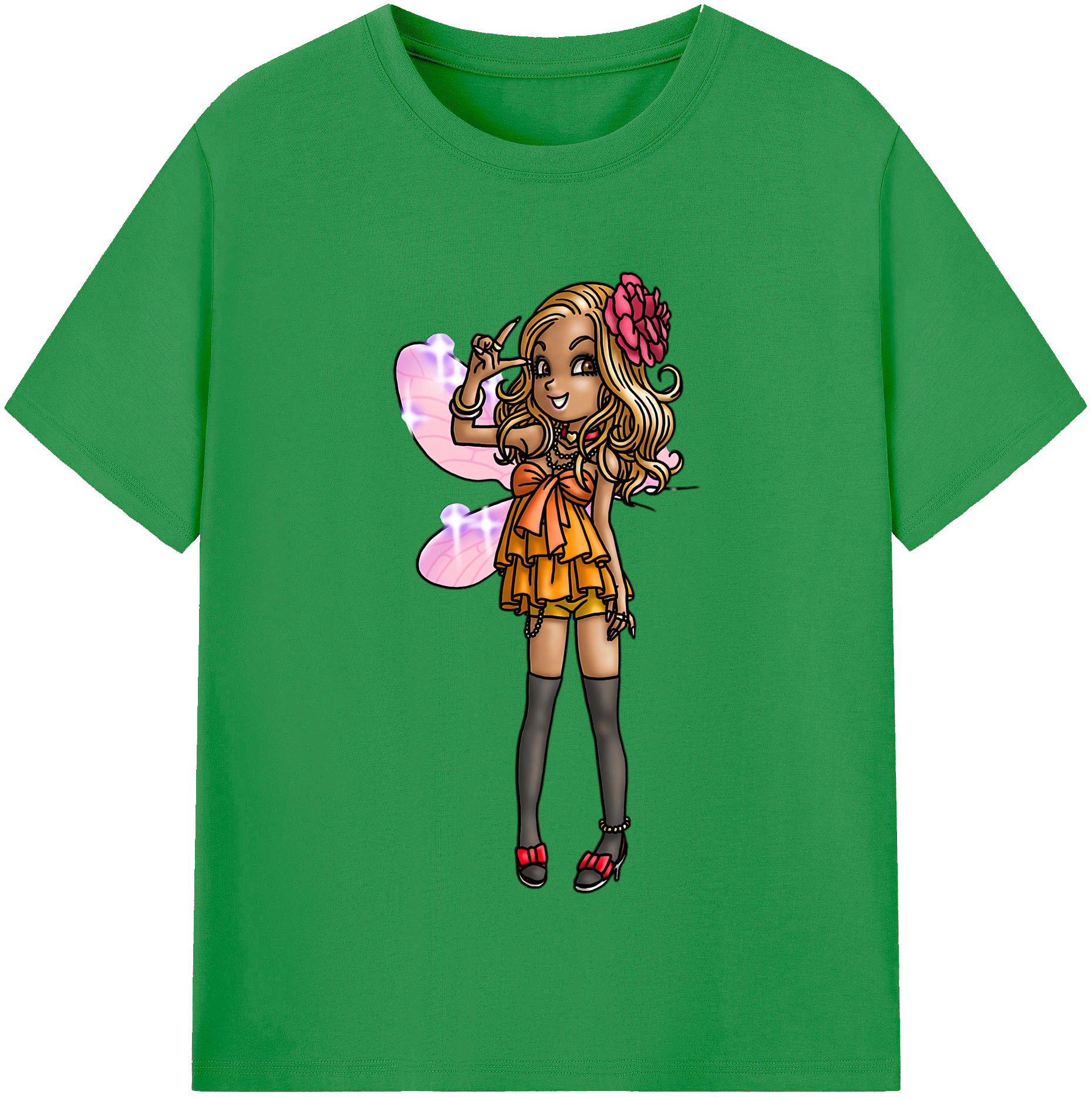 （画像用） ドラゴンクエスト Doragon Kuesuto Dragon Quest レディースカジュアルプリントTシャツ（綿100％）