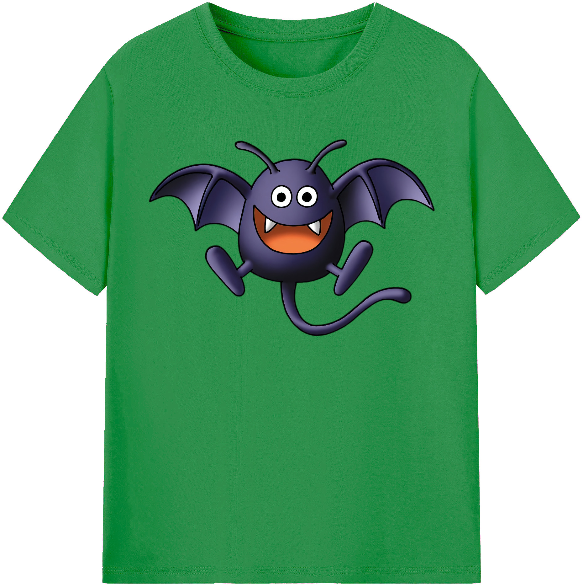 （画像用） ドラゴンクエスト Doragon Kuesuto Dragon Quest レディースカジュアルプリントTシャツ（綿100％）