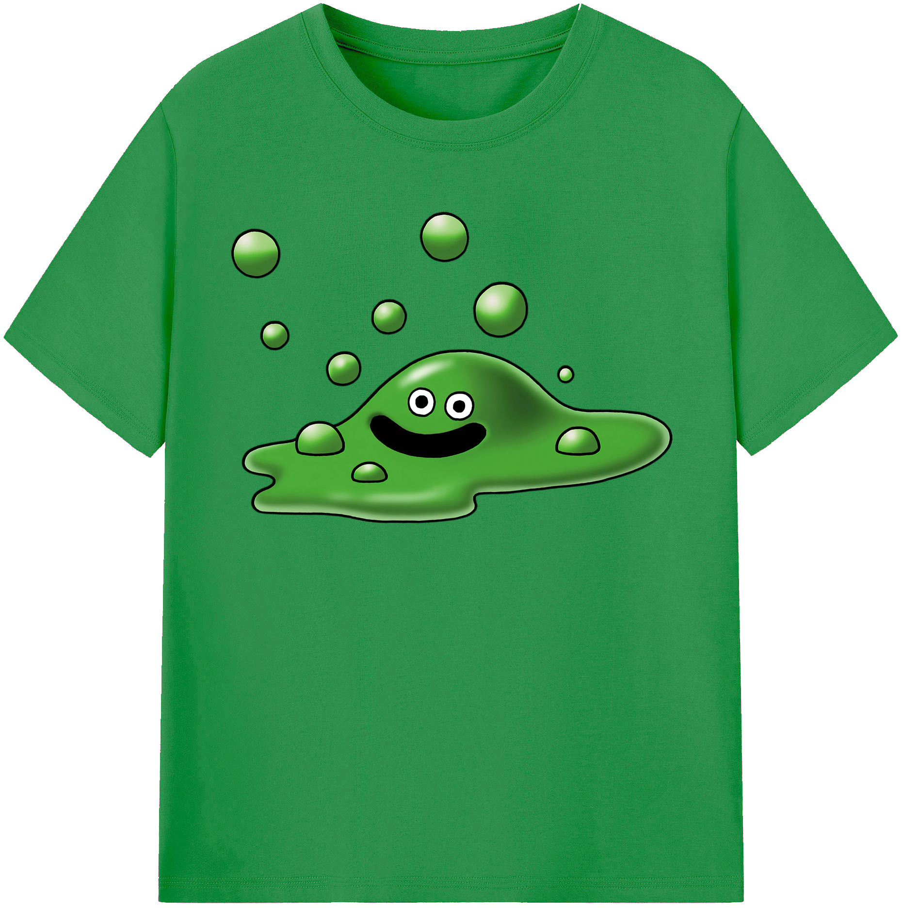 （画像用） ドラゴンクエスト Doragon Kuesuto Dragon Quest レディースカジュアルプリントTシャツ（綿100％）