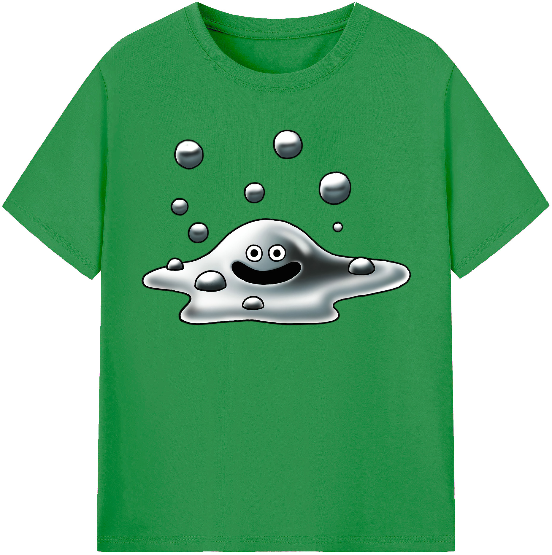 （画像用） ドラゴンクエスト Doragon Kuesuto Dragon Quest レディースカジュアルプリントTシャツ（綿100％）