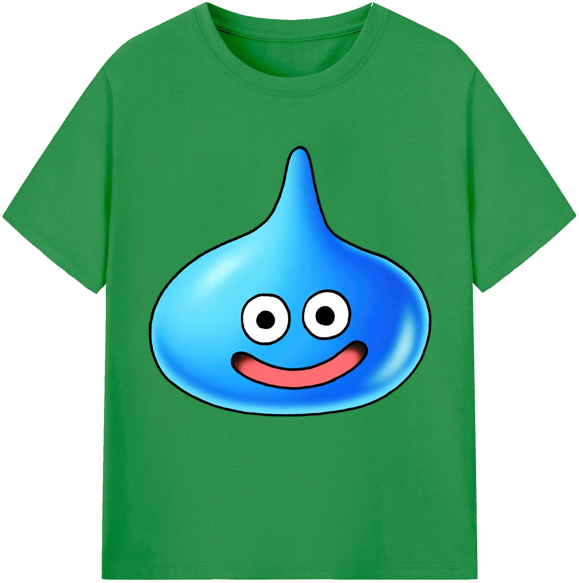 （画像用） ドラゴンクエスト Doragon Kuesuto Dragon Quest レディースカジュアルプリントTシャツ（綿100％）