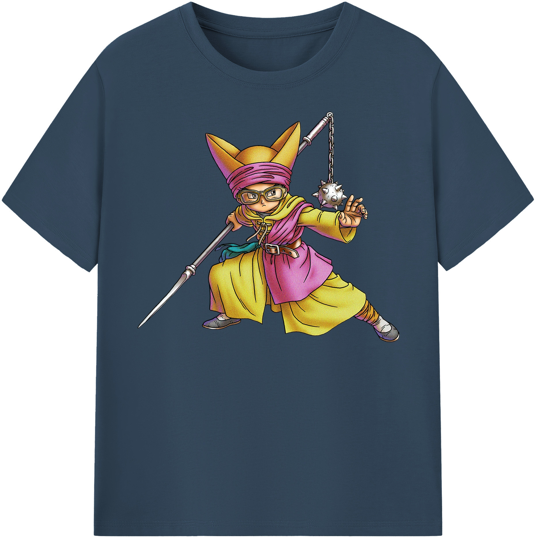 （画像用） ドラゴンクエスト Doragon Kuesuto Dragon Quest レディースカジュアルプリントTシャツ（綿100％）