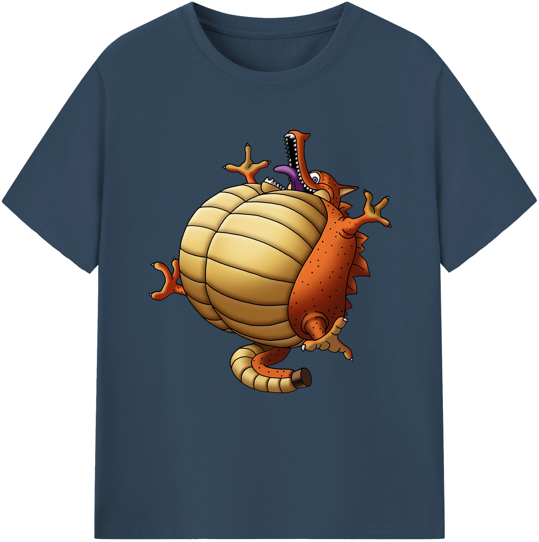 （画像用） ドラゴンクエスト Doragon Kuesuto Dragon Quest レディースカジュアルプリントTシャツ（綿100％）