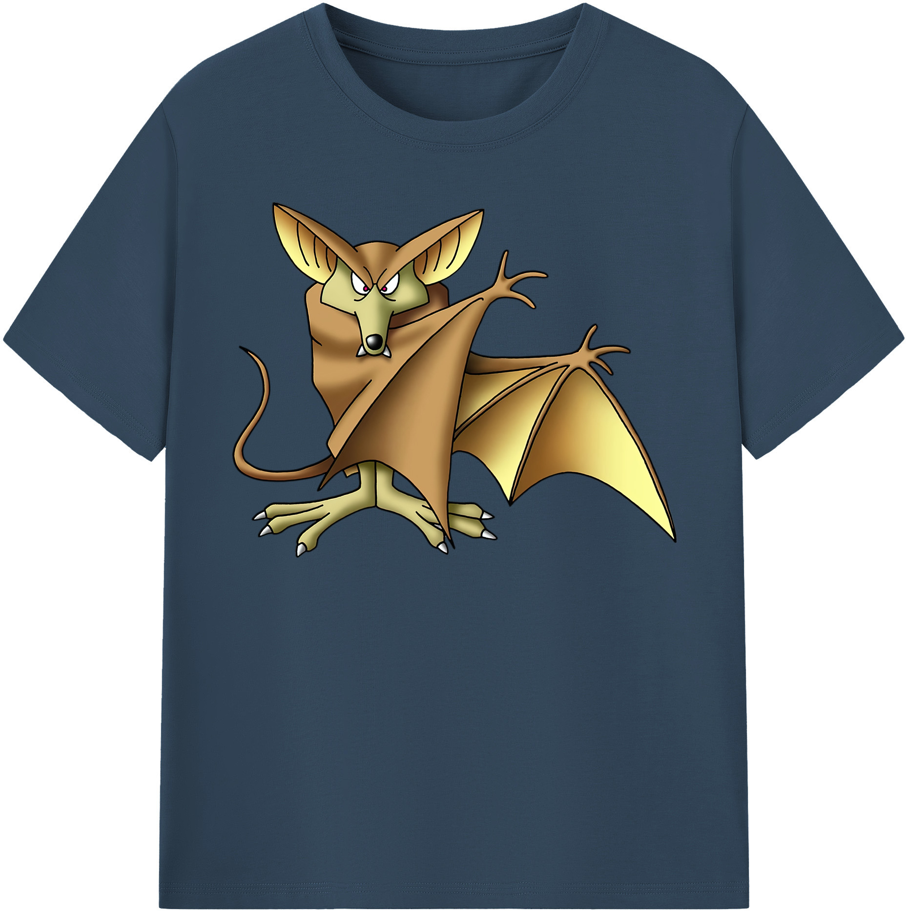 （画像用） ドラゴンクエスト Doragon Kuesuto Dragon Quest レディースカジュアルプリントTシャツ（綿100％）