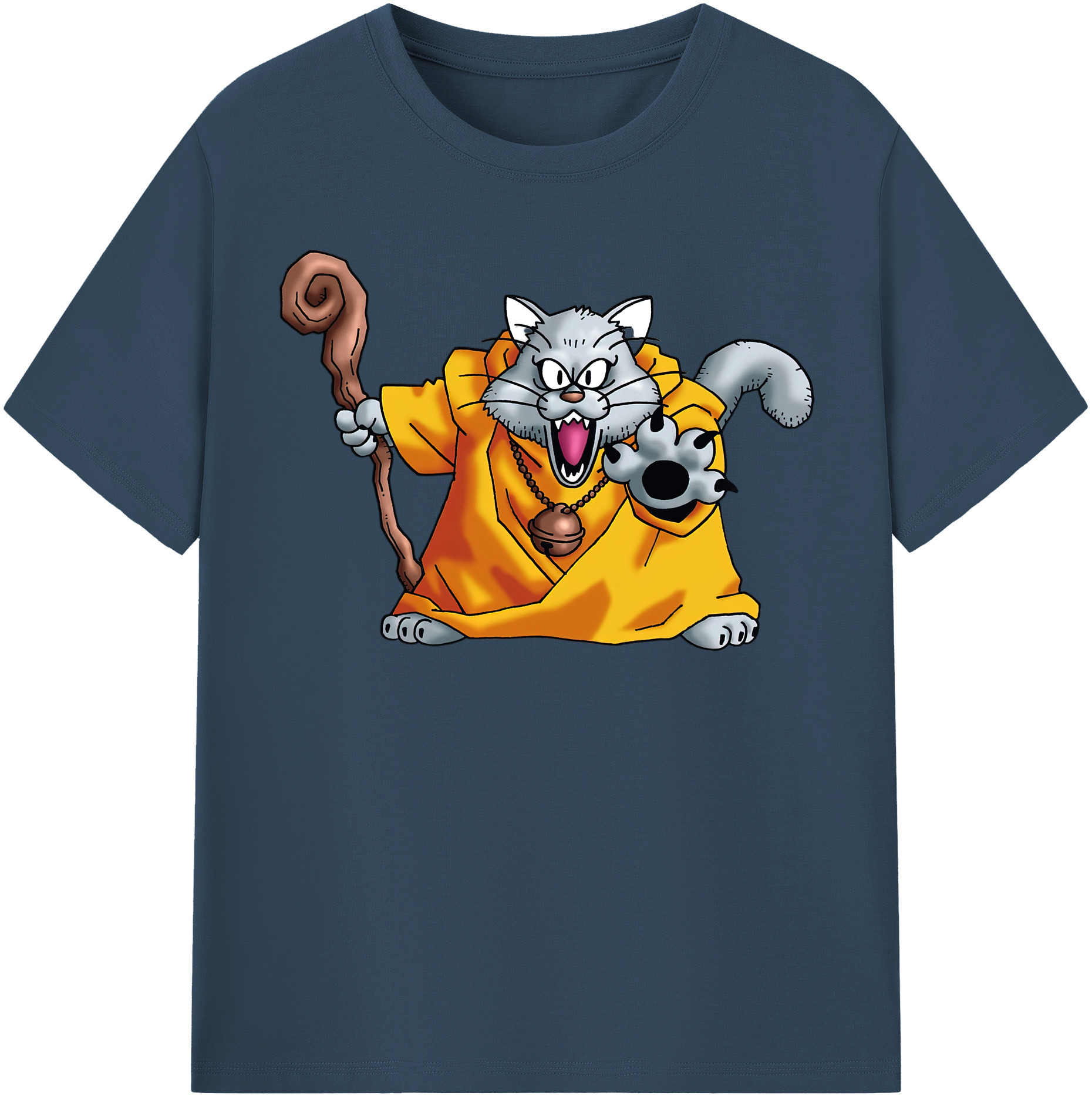 （画像用） ドラゴンクエスト Doragon Kuesuto Dragon Quest レディースカジュアルプリントTシャツ（綿100％）