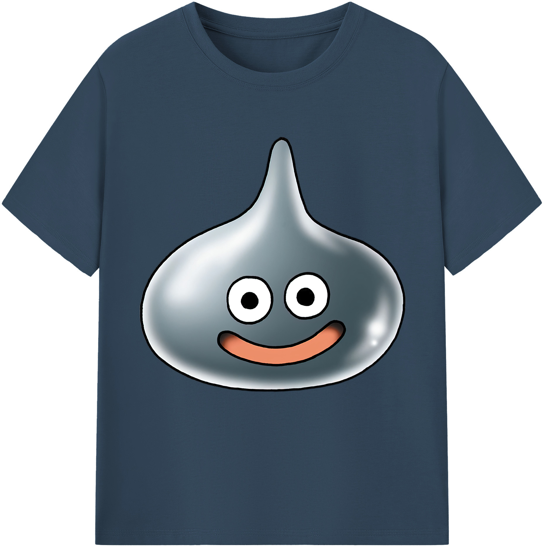 （画像用） ドラゴンクエスト Doragon Kuesuto Dragon Quest レディースカジュアルプリントTシャツ（綿100％）