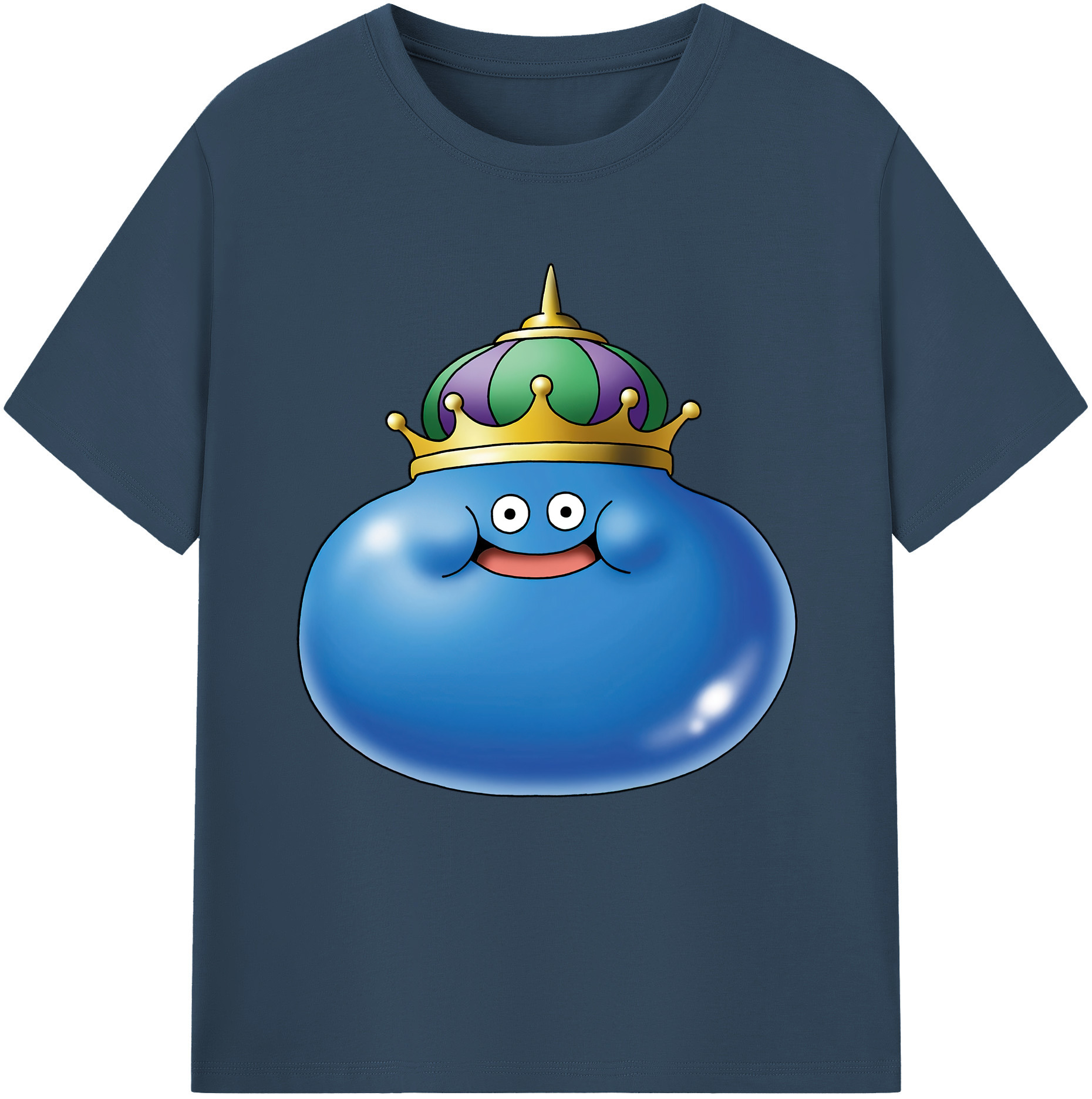 （画像用） ドラゴンクエスト Doragon Kuesuto Dragon Quest レディースカジュアルプリントTシャツ（綿100％）