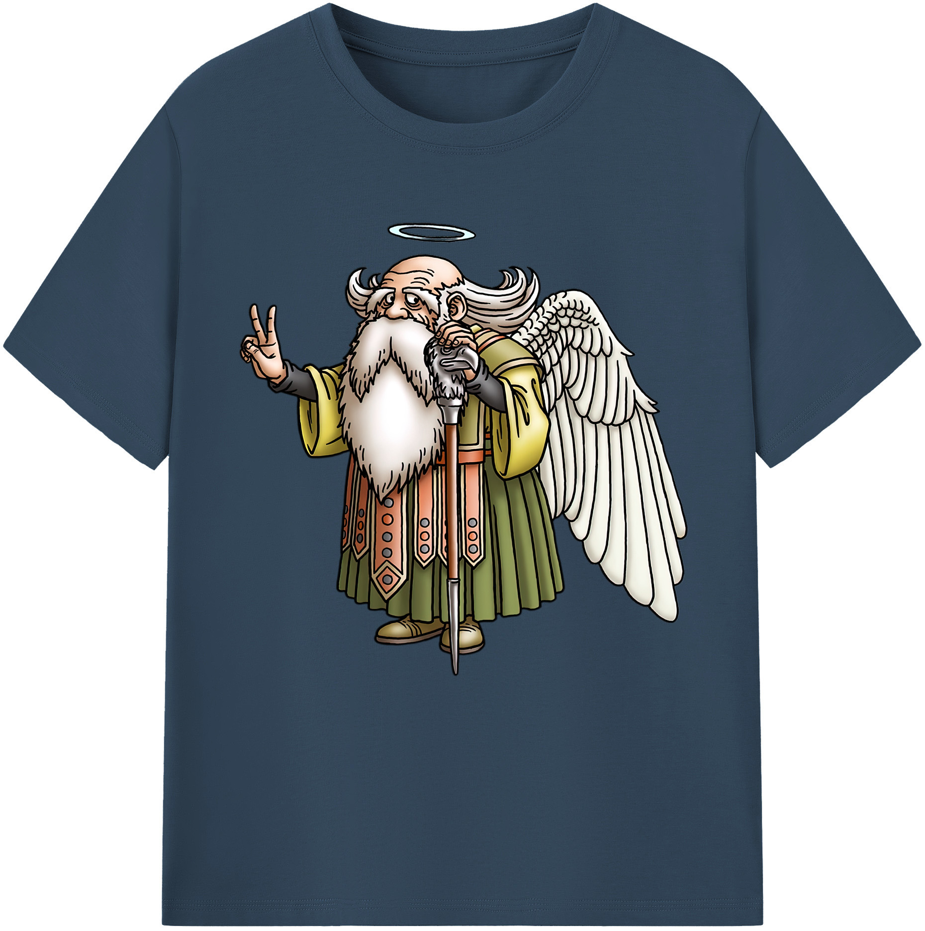 （画像用） ドラゴンクエスト Doragon Kuesuto Dragon Quest レディースカジュアルプリントTシャツ（綿100％）