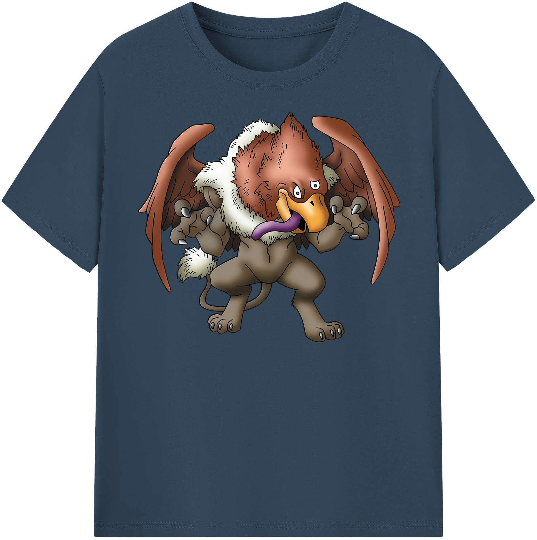 （画像用） ドラゴンクエスト Doragon Kuesuto Dragon Quest レディースカジュアルプリントTシャツ（綿100％）