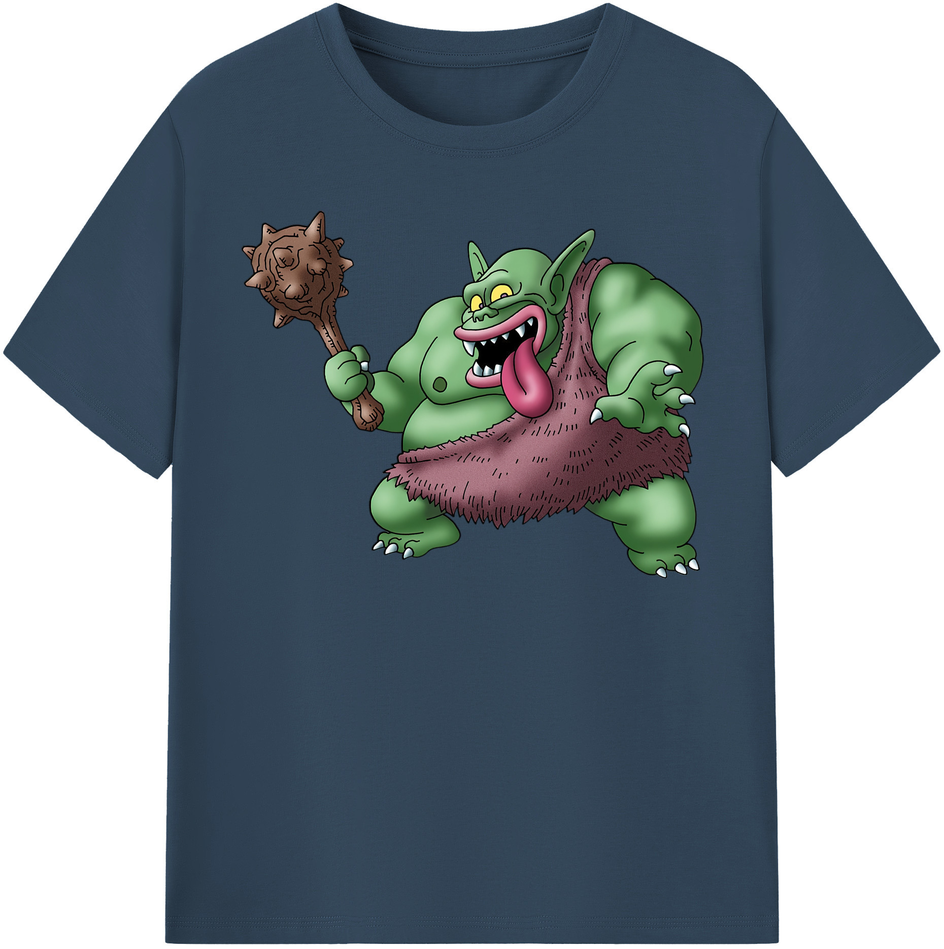（画像用） ドラゴンクエスト Doragon Kuesuto Dragon Quest レディースカジュアルプリントTシャツ（綿100％）