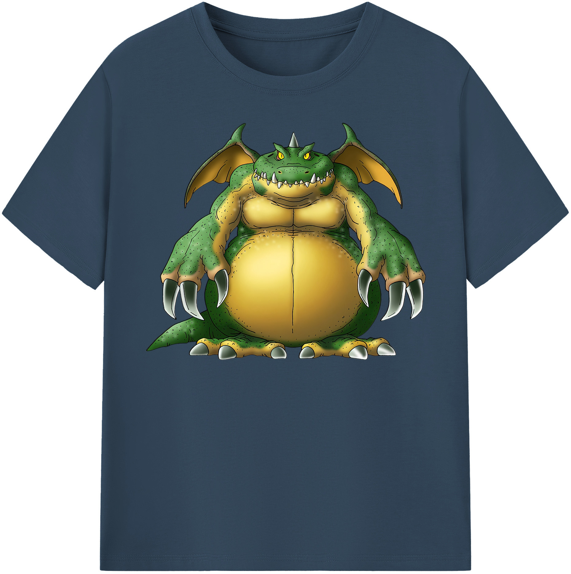 （画像用） ドラゴンクエスト Doragon Kuesuto Dragon Quest レディースカジュアルプリントTシャツ（綿100％）