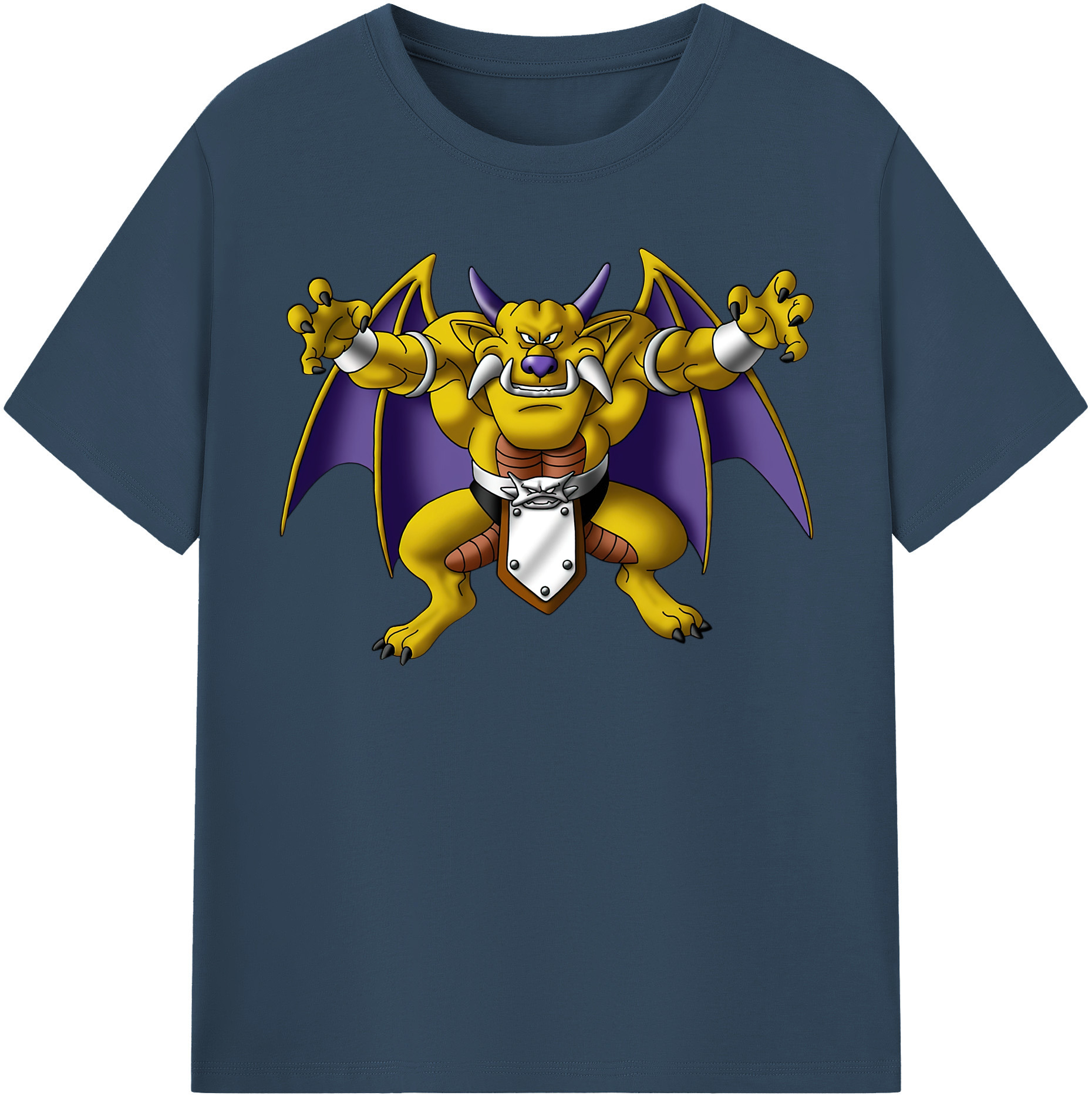 （画像用） ドラゴンクエスト Doragon Kuesuto Dragon Quest レディースカジュアルプリントTシャツ（綿100％）