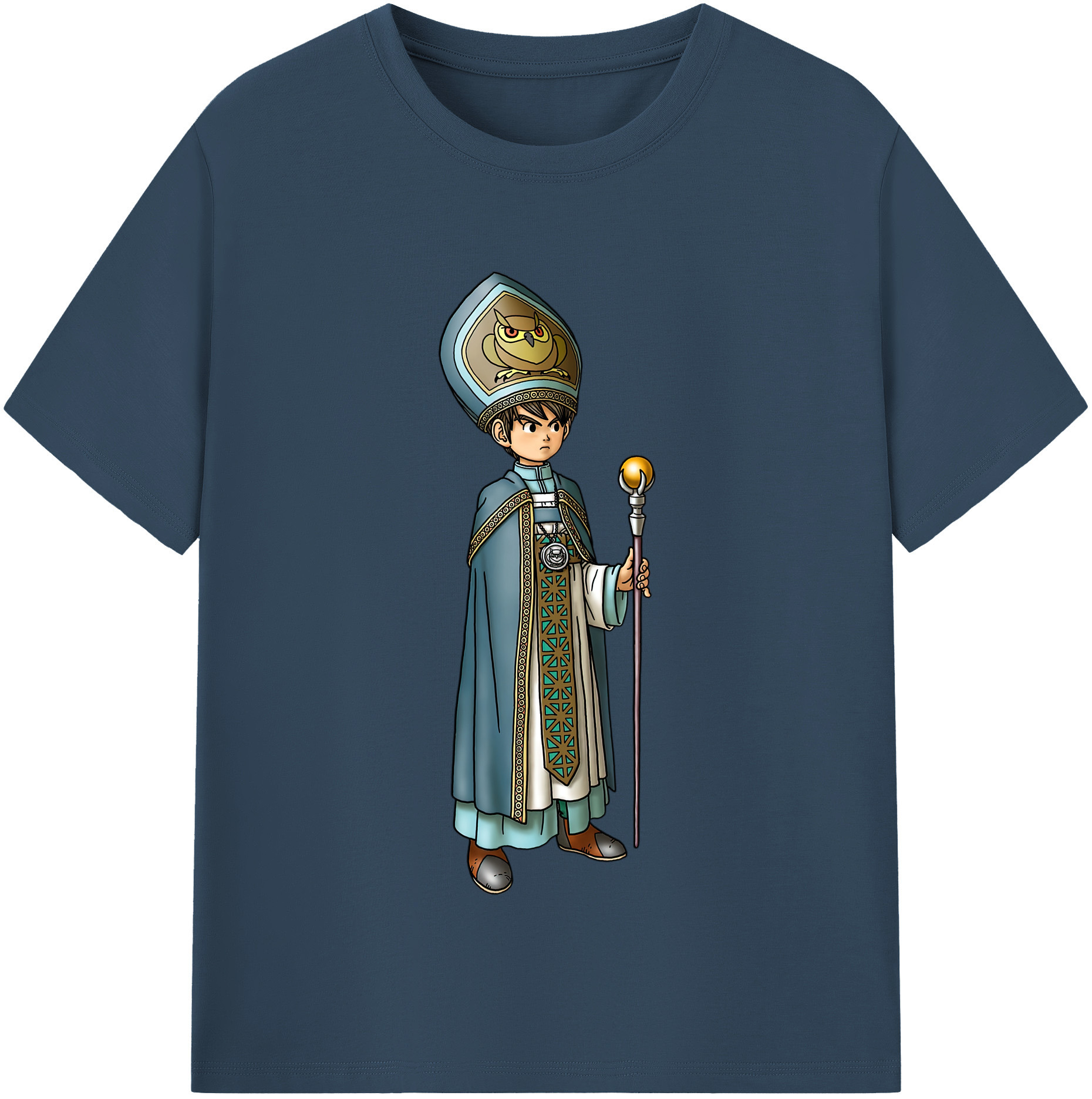 （画像用） ドラゴンクエスト Doragon Kuesuto Dragon Quest レディースカジュアルプリントTシャツ（綿100％）