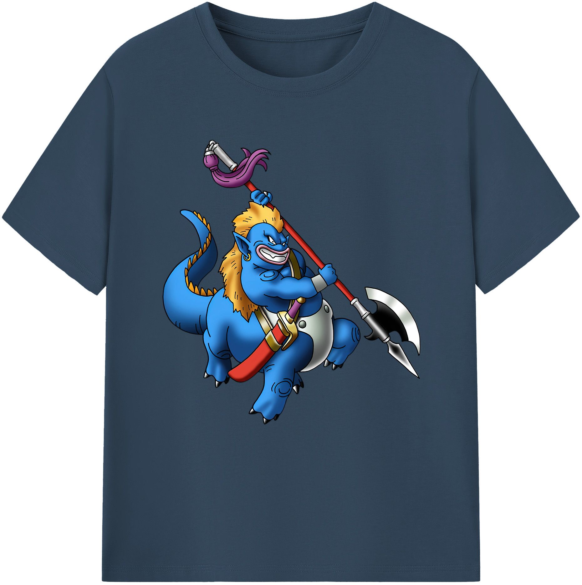 （画像用） ドラゴンクエスト Doragon Kuesuto Dragon Quest レディースカジュアルプリントTシャツ（綿100％）