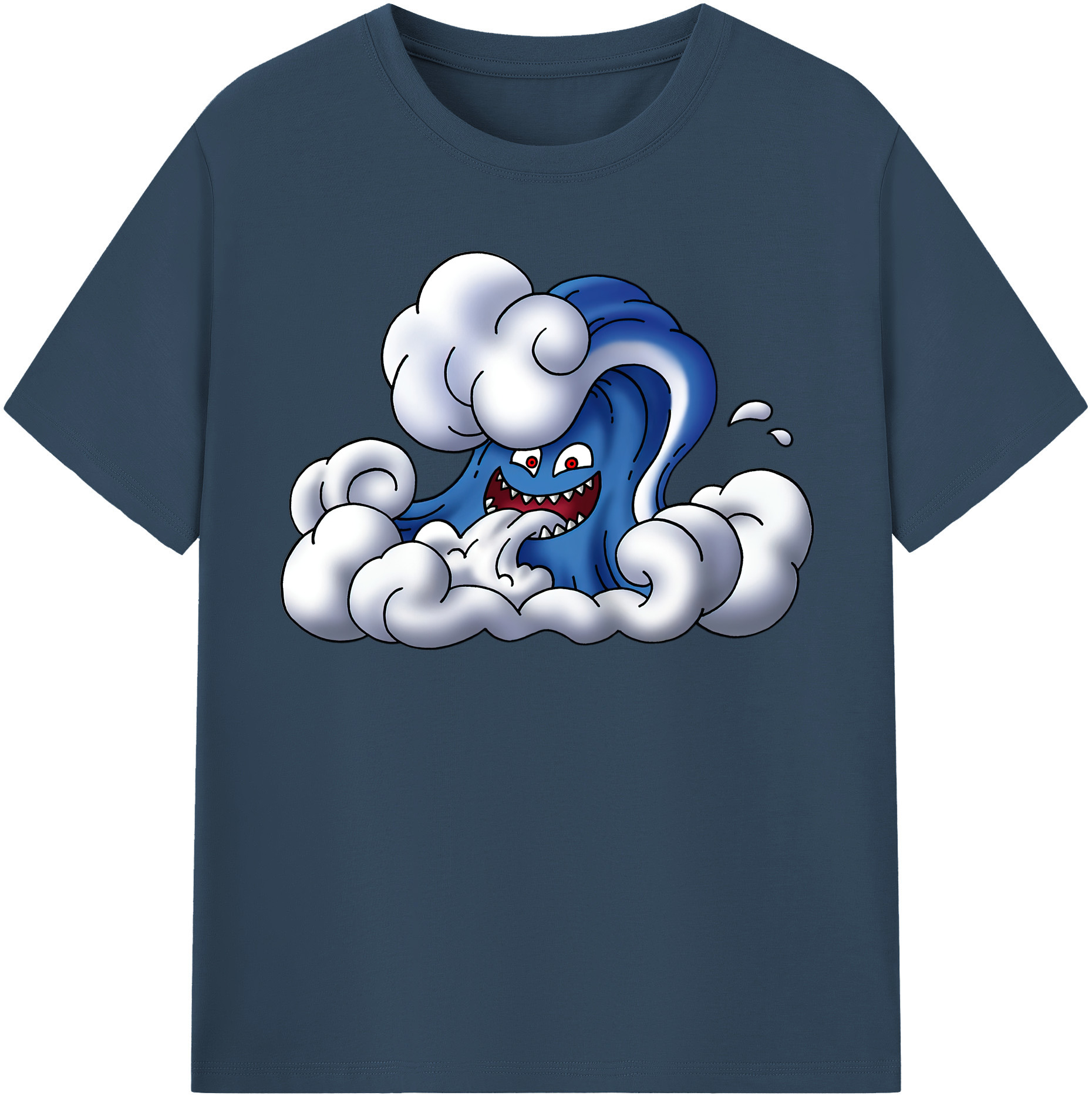 （画像用） ドラゴンクエスト Doragon Kuesuto Dragon Quest レディースカジュアルプリントTシャツ（綿100％）