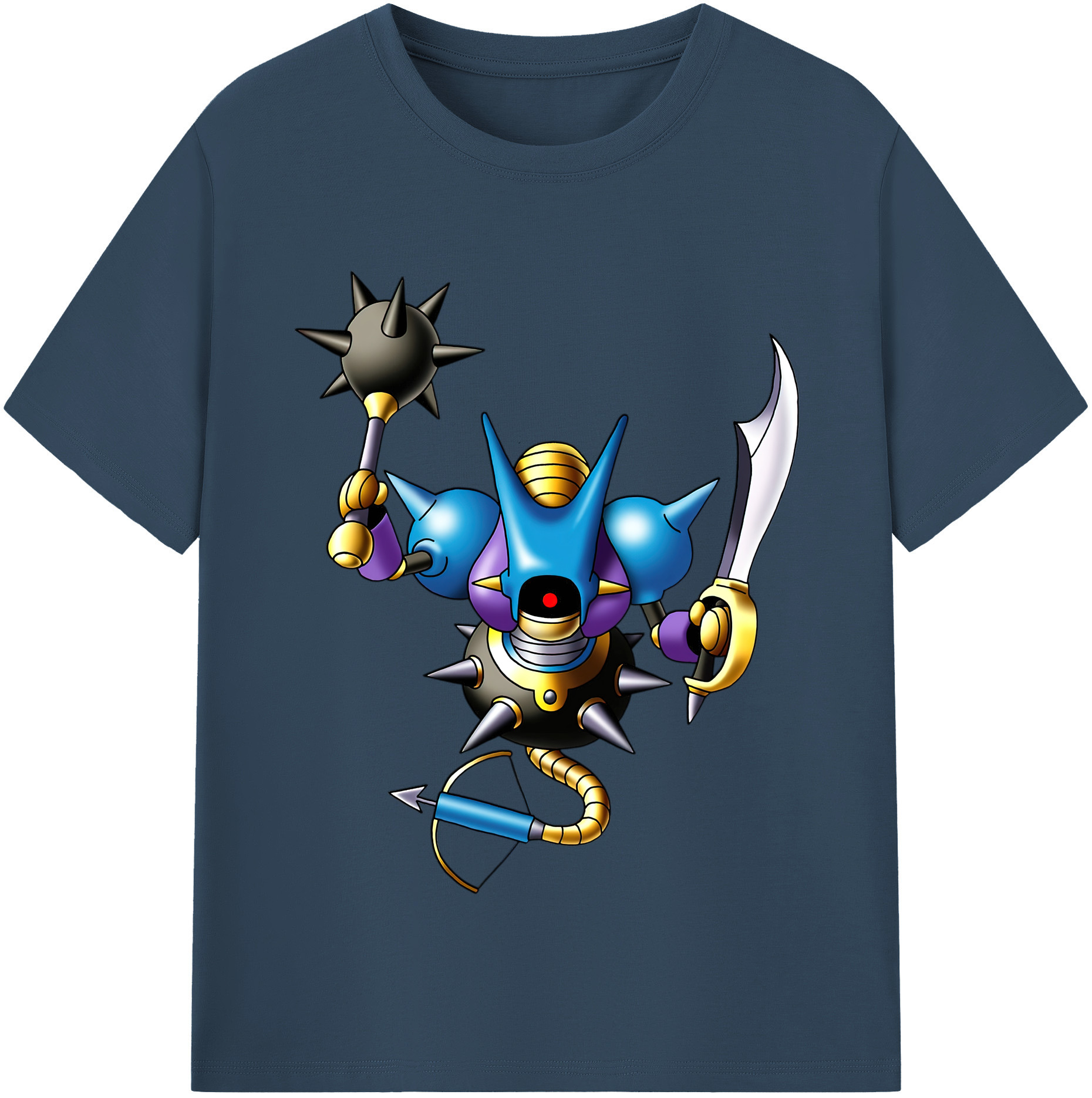 （画像用） ドラゴンクエスト Doragon Kuesuto Dragon Quest レディースカジュアルプリントTシャツ（綿100％）