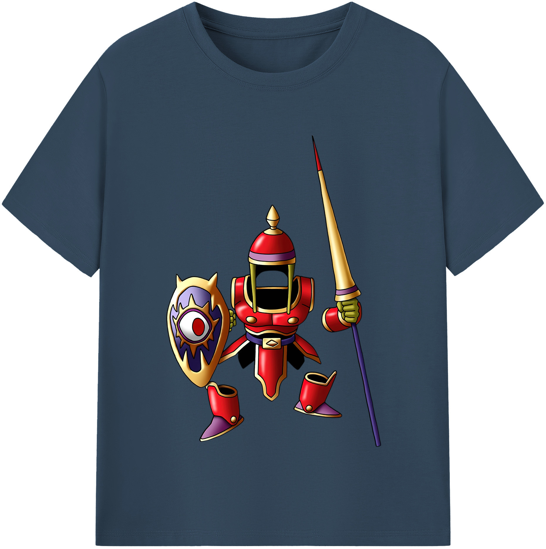 （画像用） ドラゴンクエスト Doragon Kuesuto Dragon Quest レディースカジュアルプリントTシャツ（綿100％）