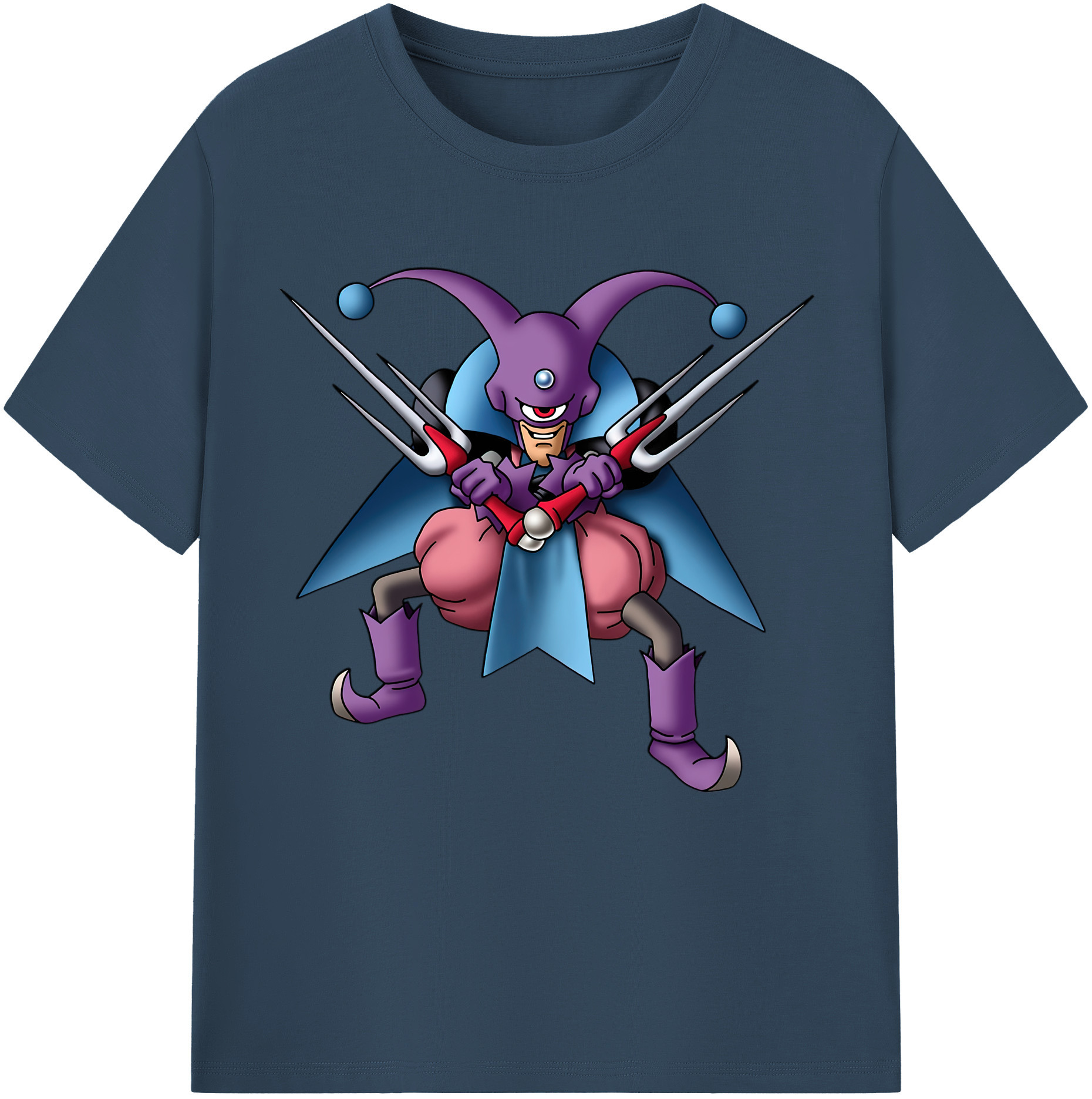 （画像用） ドラゴンクエスト Doragon Kuesuto Dragon Quest レディースカジュアルプリントTシャツ（綿100％）