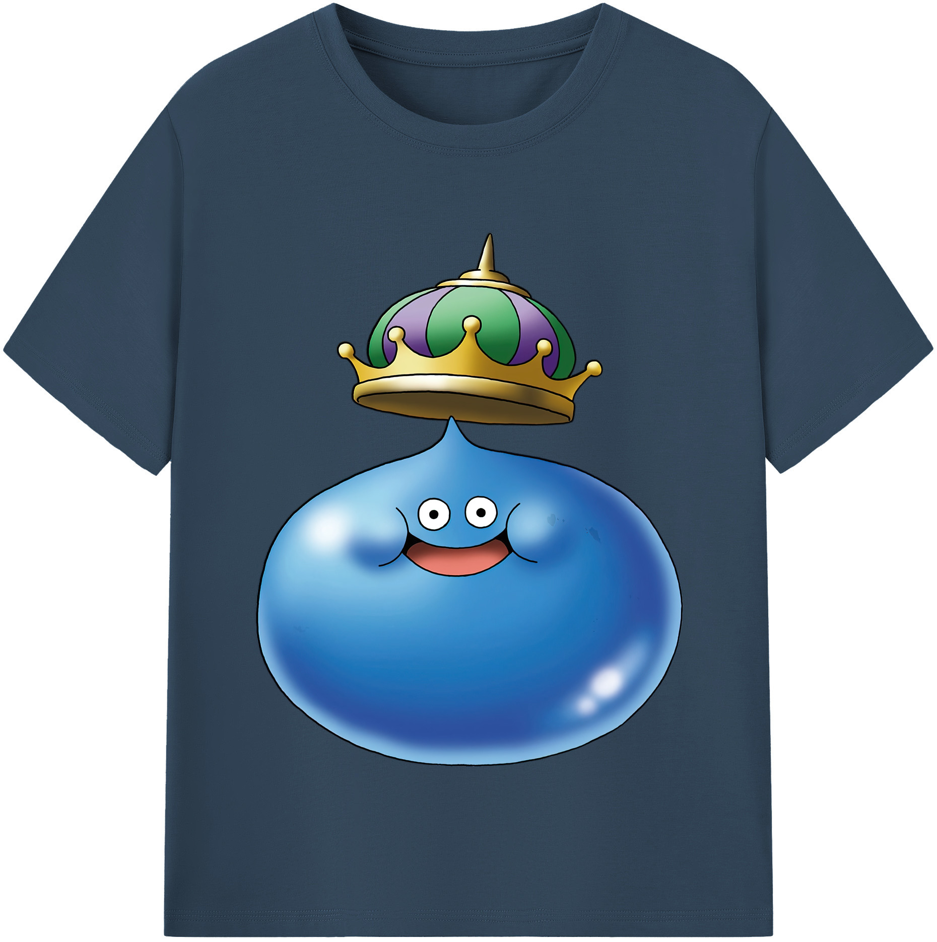 （画像用） ドラゴンクエスト Doragon Kuesuto Dragon Quest レディースカジュアルプリントTシャツ（綿100％）