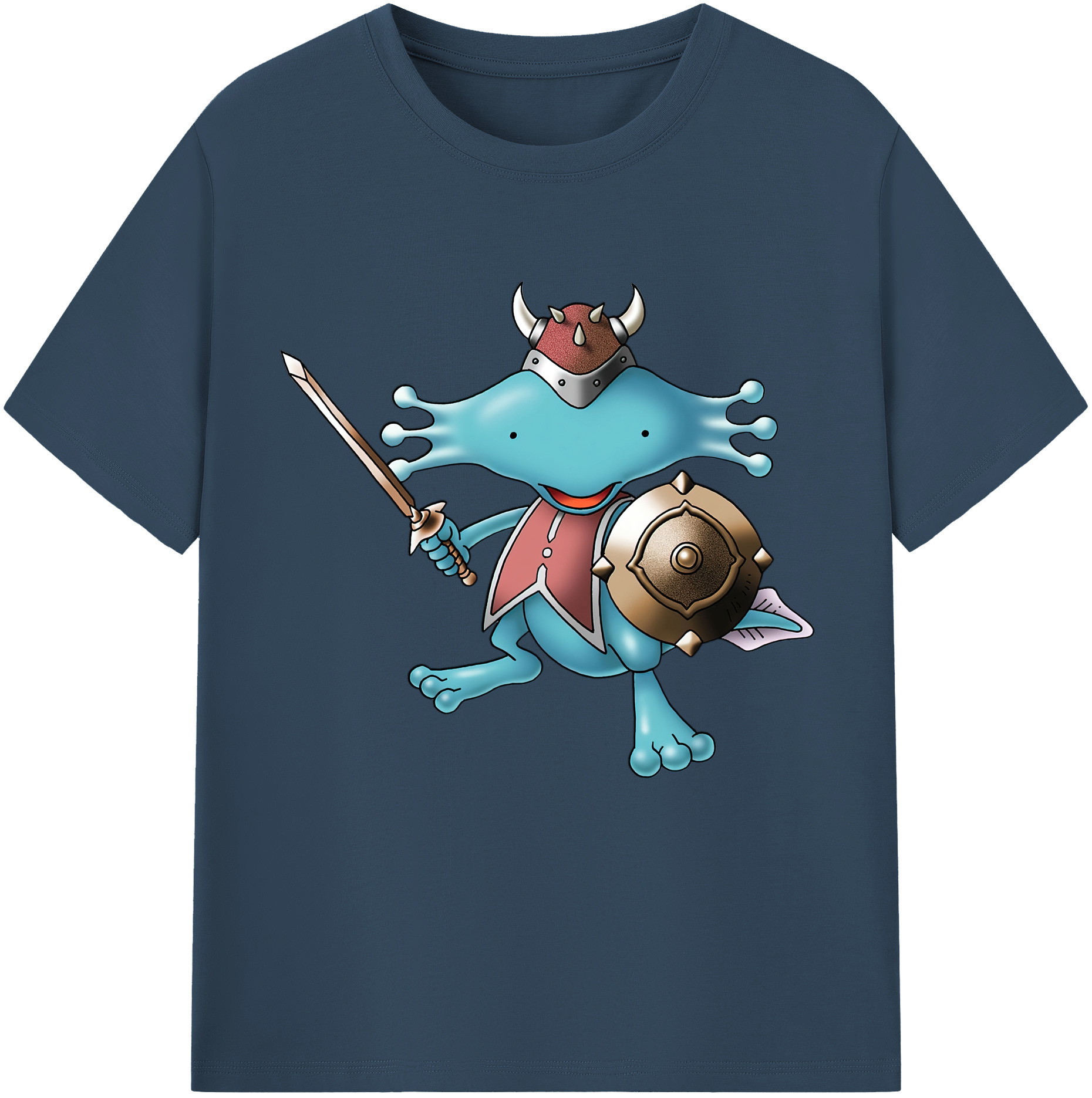 （画像用） ドラゴンクエスト Doragon Kuesuto Dragon Quest レディースカジュアルプリントTシャツ（綿100％）