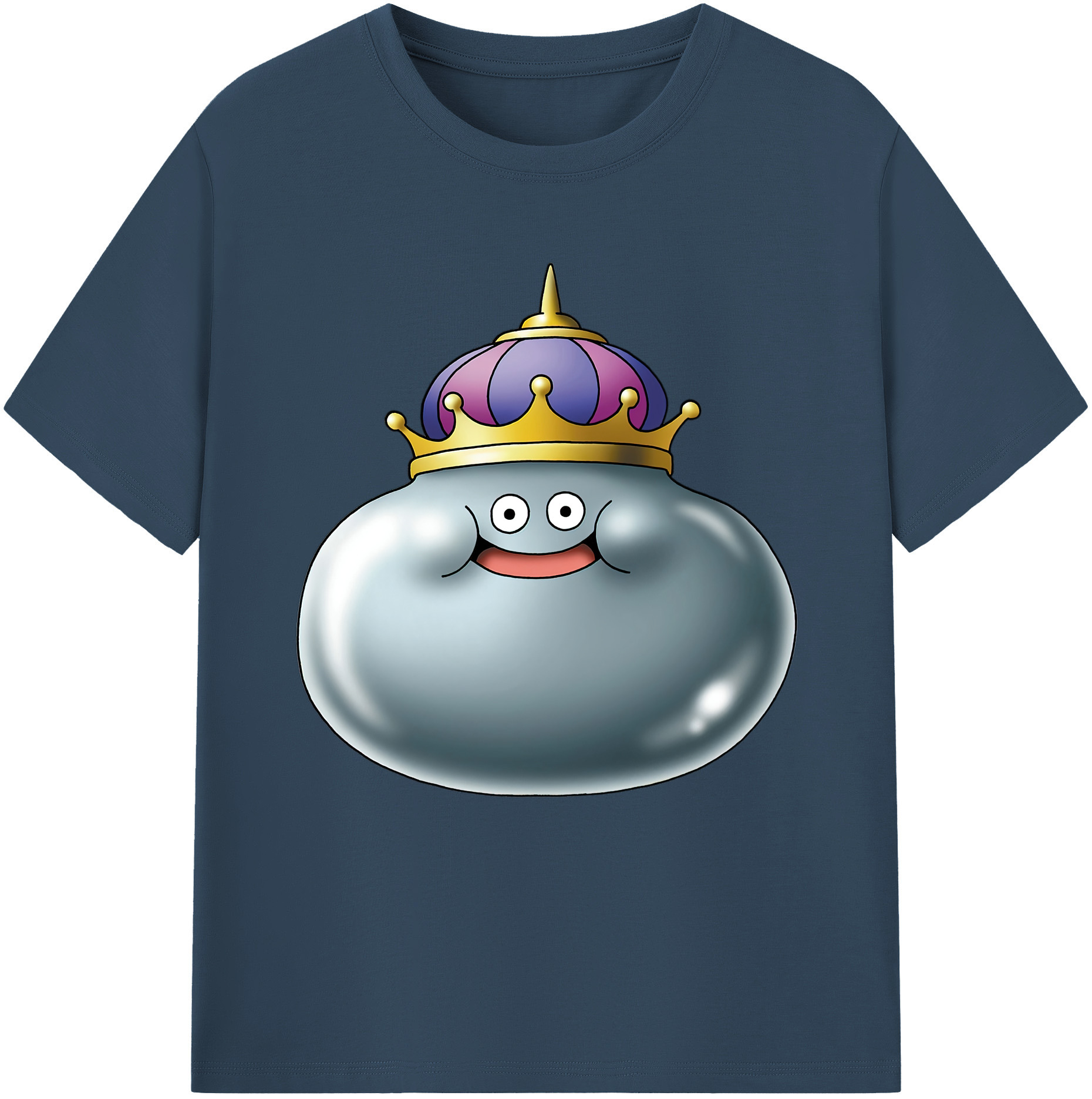 （画像用） ドラゴンクエスト Doragon Kuesuto Dragon Quest レディースカジュアルプリントTシャツ（綿100％）