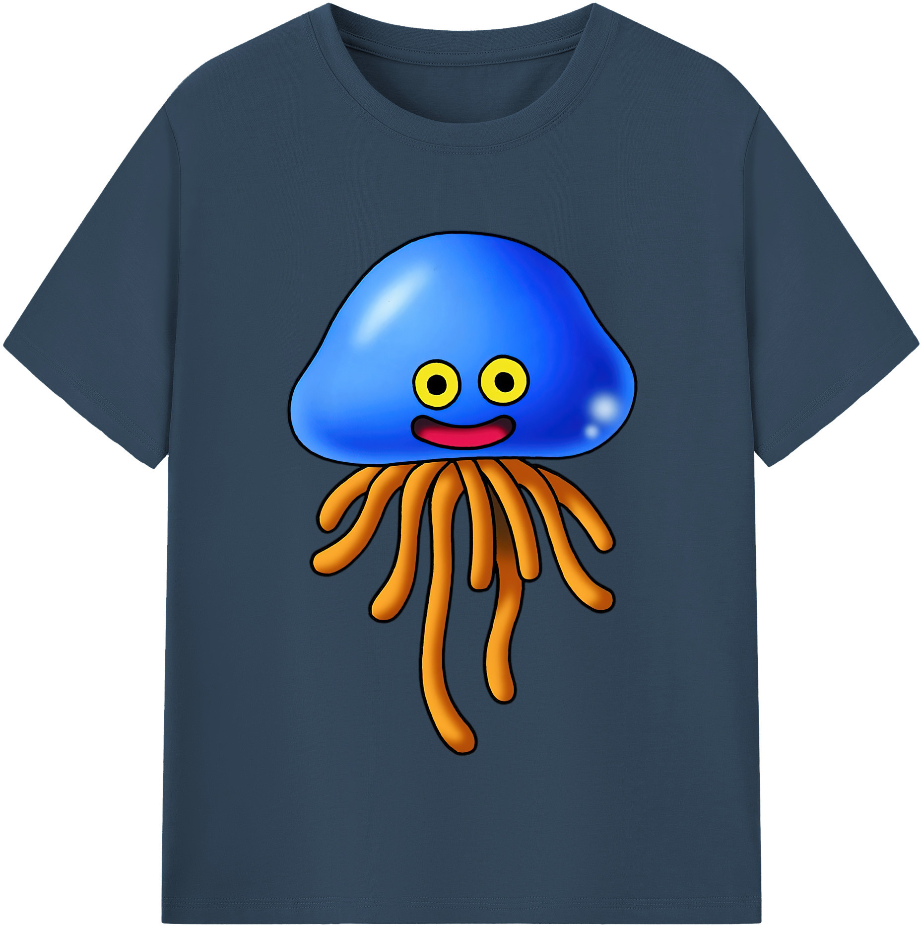 （画像用） ドラゴンクエスト Doragon Kuesuto Dragon Quest レディースカジュアルプリントTシャツ（綿100％）