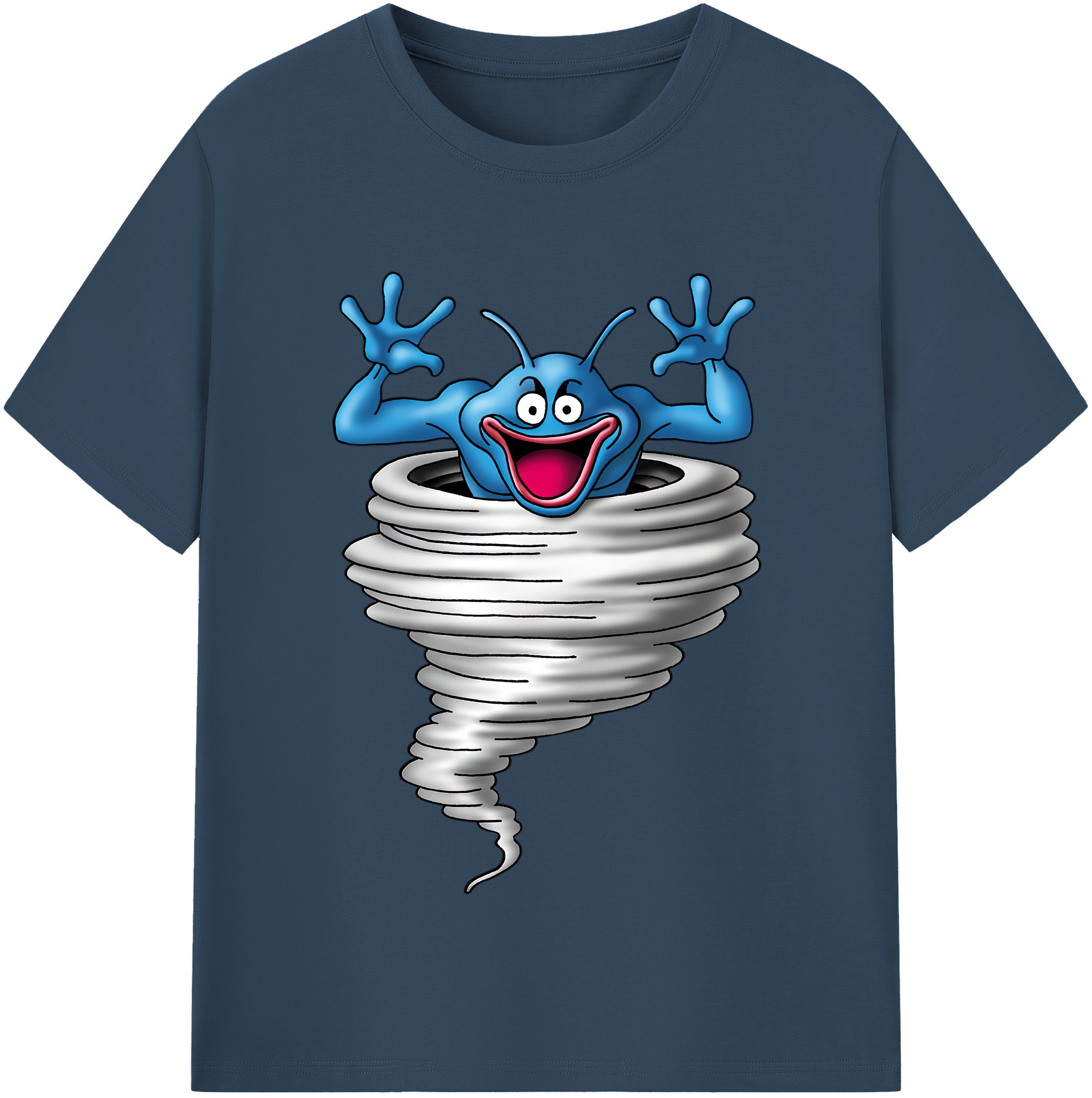 （画像用） ドラゴンクエスト Doragon Kuesuto Dragon Quest レディースカジュアルプリントTシャツ（綿100％）
