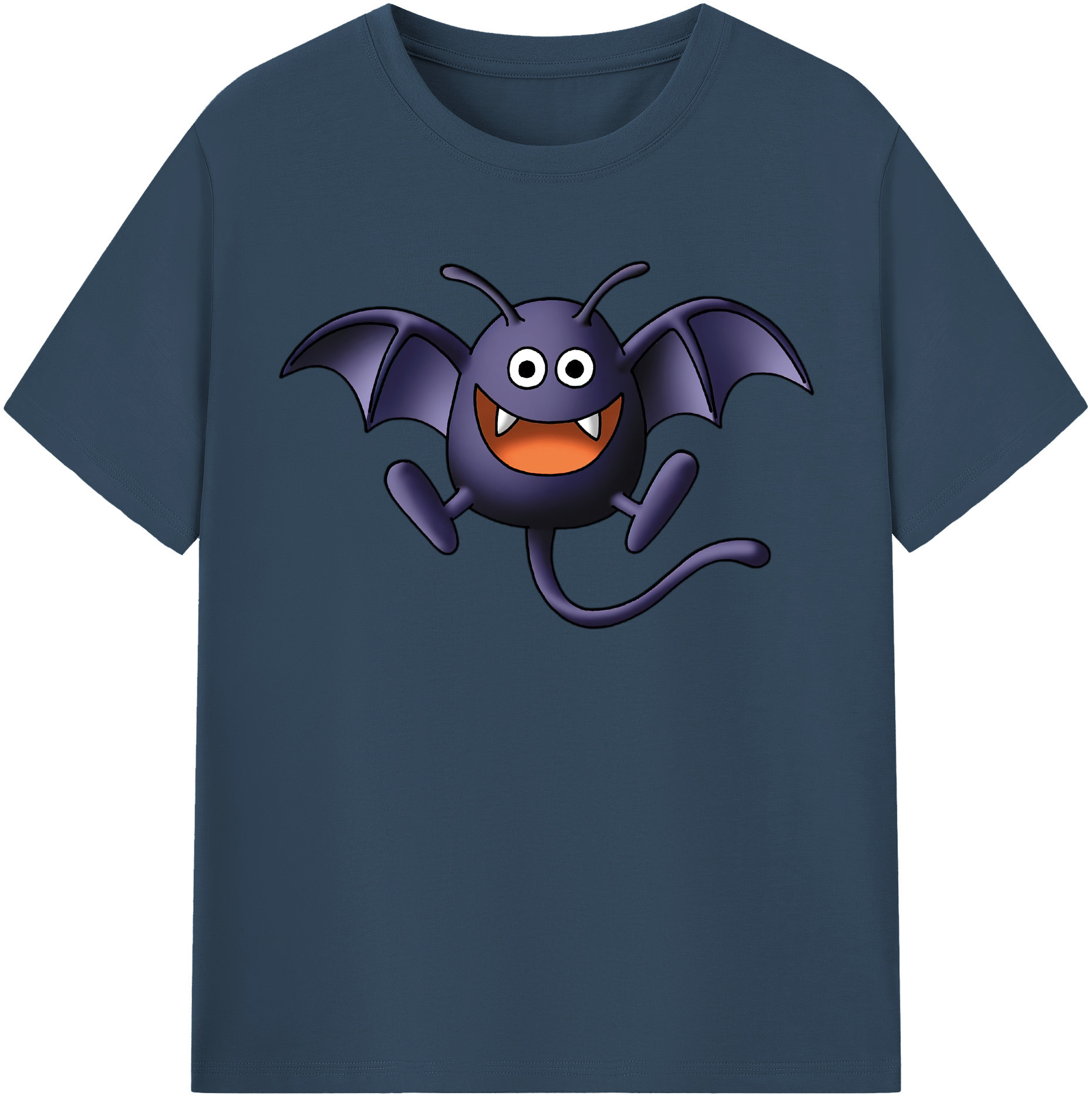 （画像用） ドラゴンクエスト Doragon Kuesuto Dragon Quest レディースカジュアルプリントTシャツ（綿100％）