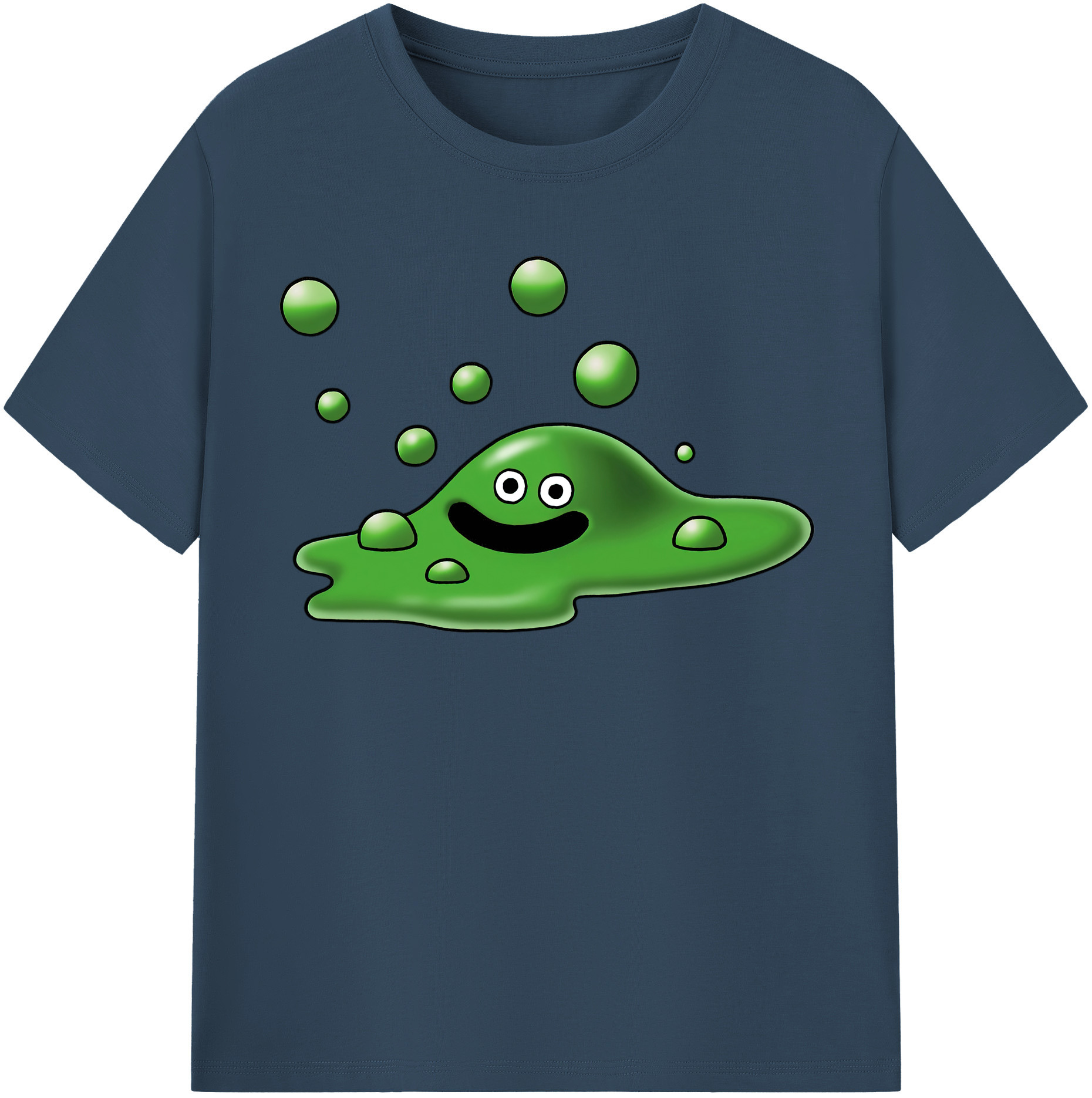 （画像用） ドラゴンクエスト Doragon Kuesuto Dragon Quest レディースカジュアルプリントTシャツ（綿100％）
