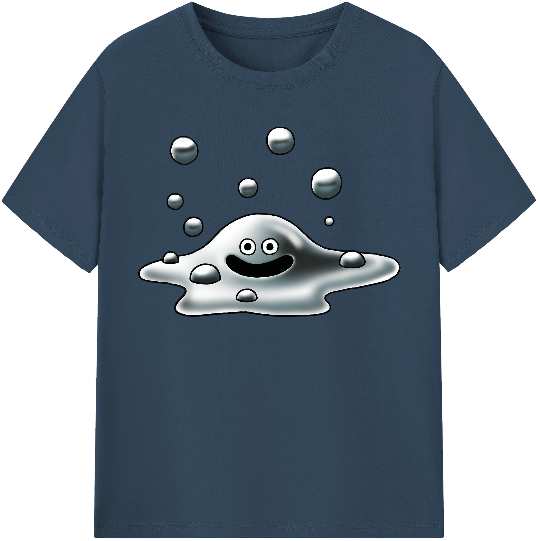 （画像用） ドラゴンクエスト Doragon Kuesuto Dragon Quest レディースカジュアルプリントTシャツ（綿100％）