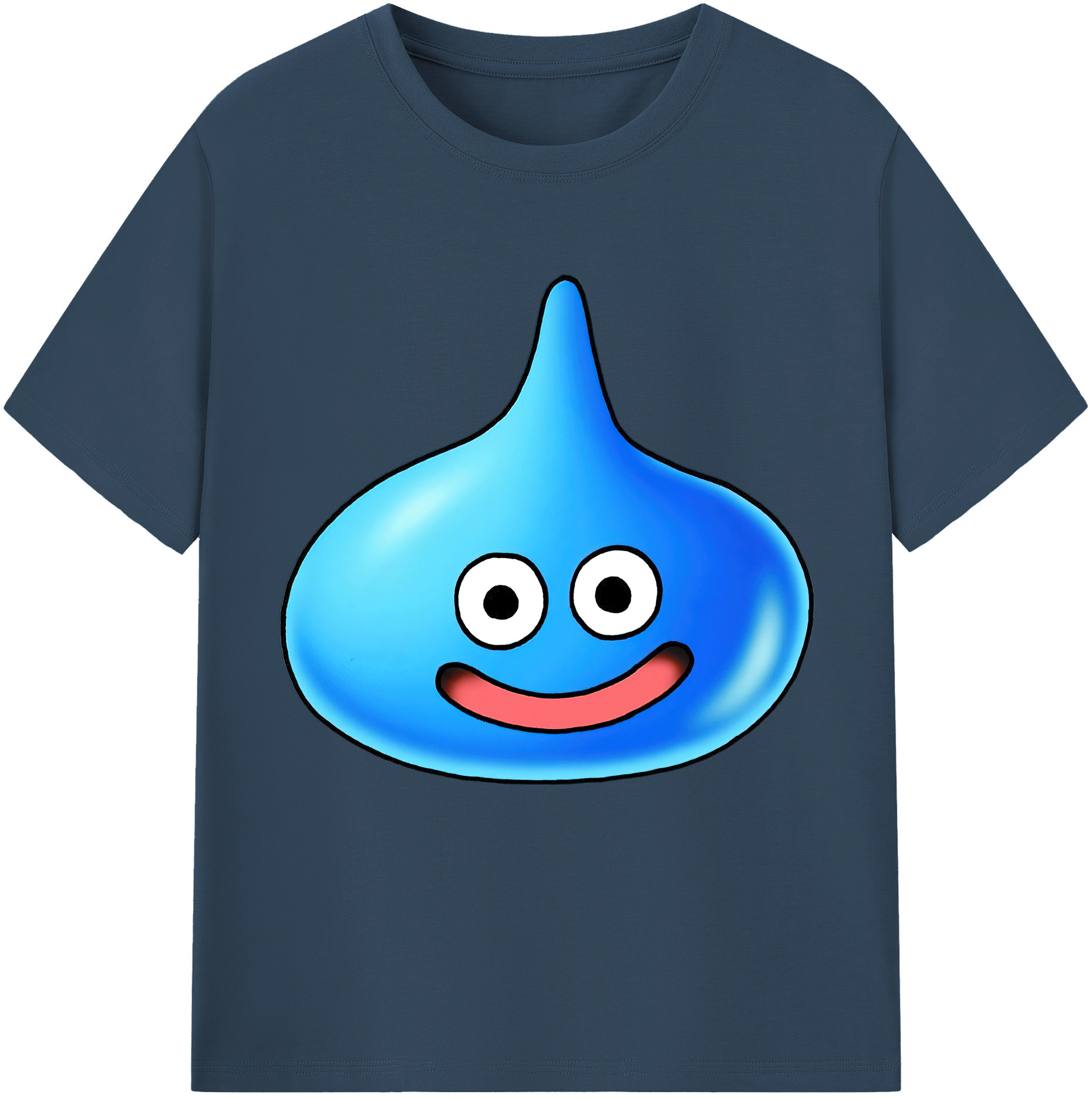 （画像用） ドラゴンクエスト Doragon Kuesuto Dragon Quest レディースカジュアルプリントTシャツ（綿100％）