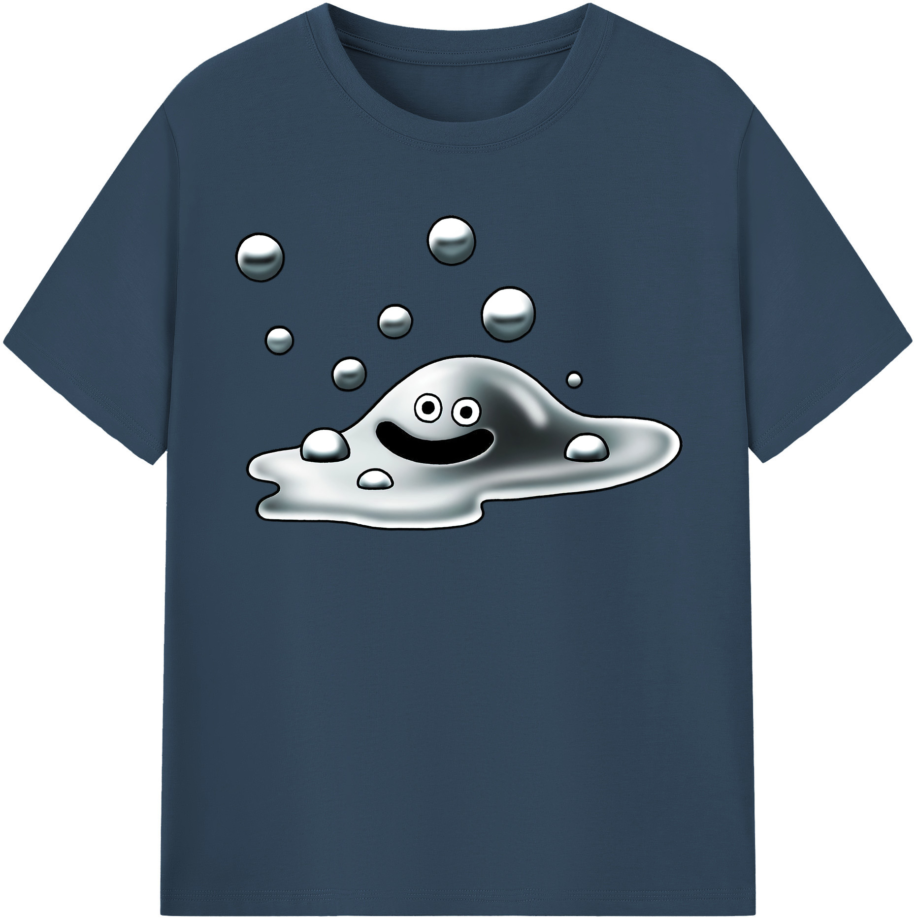 （画像用） ドラゴンクエスト Doragon Kuesuto Dragon Quest レディースカジュアルプリントTシャツ（綿100％）