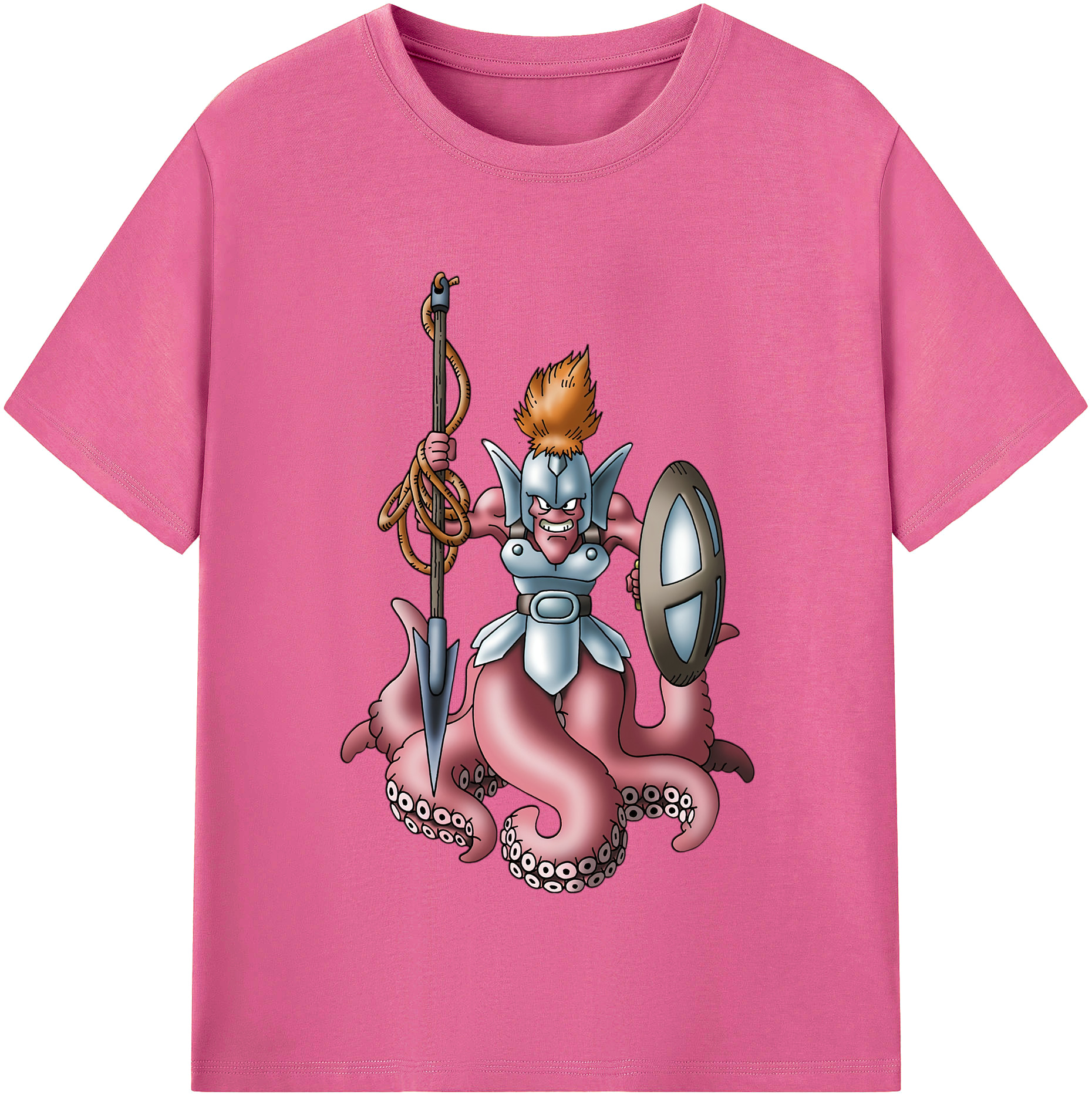 （画像用） ドラゴンクエスト Doragon Kuesuto Dragon Quest レディースカジュアルプリントTシャツ（綿100％）