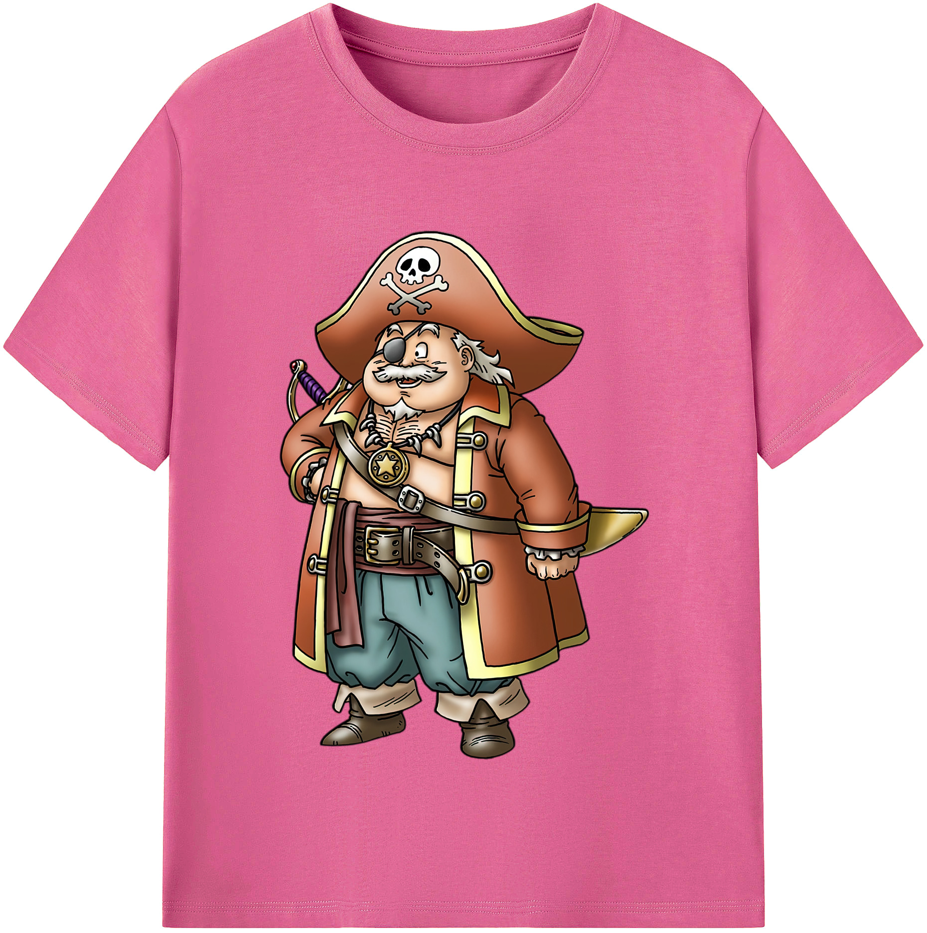 （画像用） ドラゴンクエスト Doragon Kuesuto Dragon Quest レディースカジュアルプリントTシャツ（綿100％）