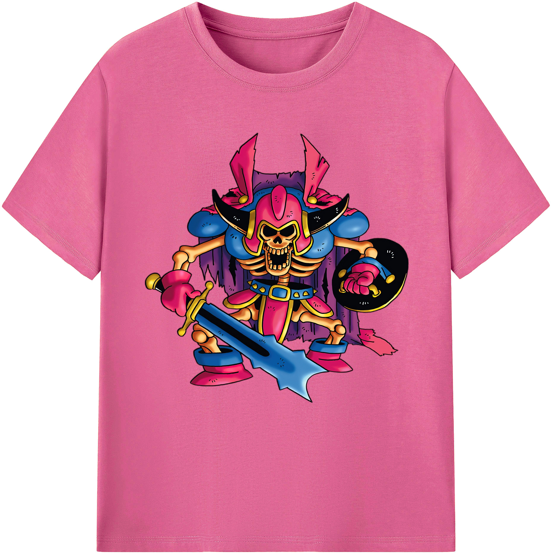 （画像用） ドラゴンクエスト Doragon Kuesuto Dragon Quest レディースカジュアルプリントTシャツ（綿100％）