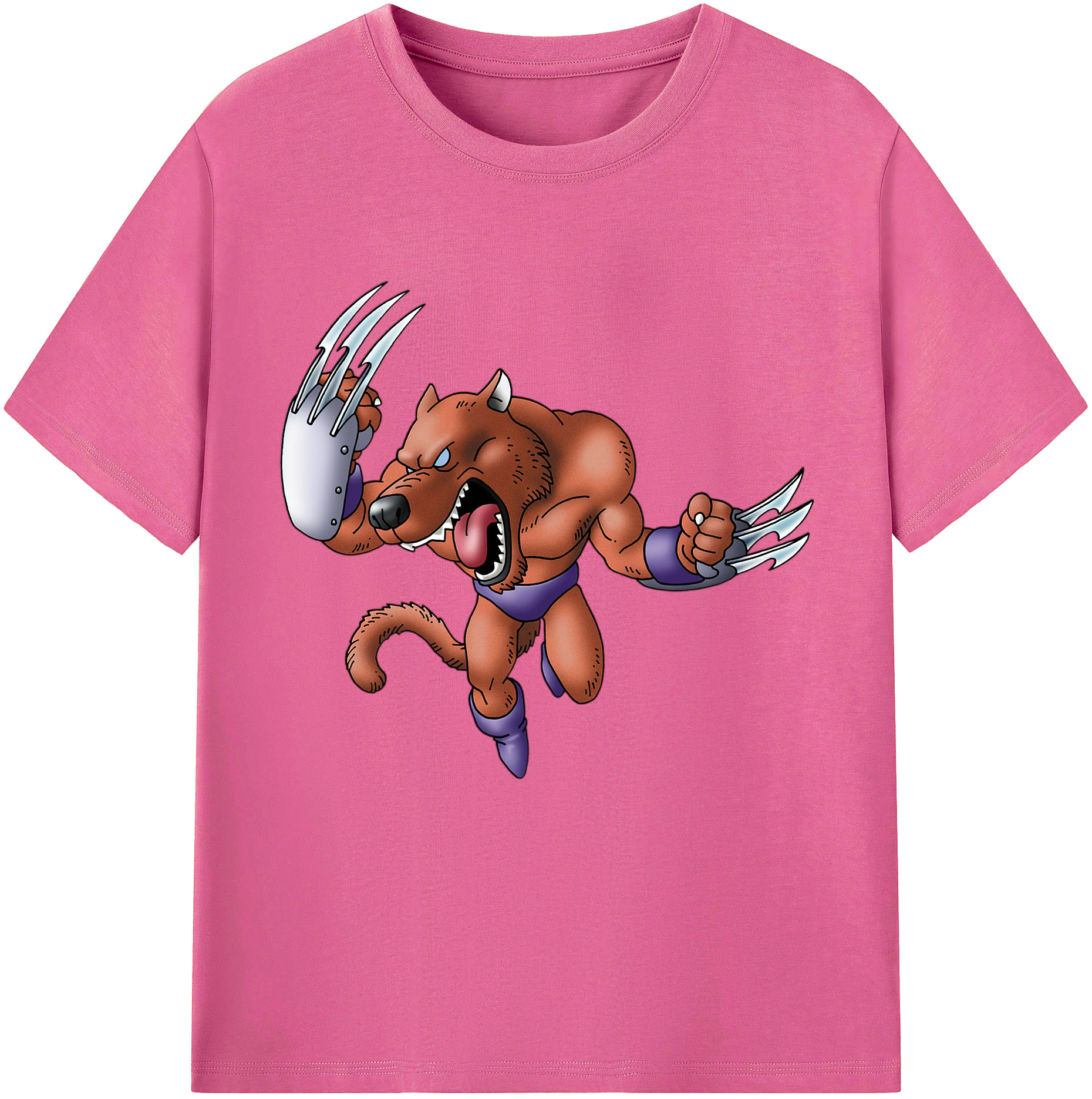 （画像用） ドラゴンクエスト Doragon Kuesuto Dragon Quest レディースカジュアルプリントTシャツ（綿100％）