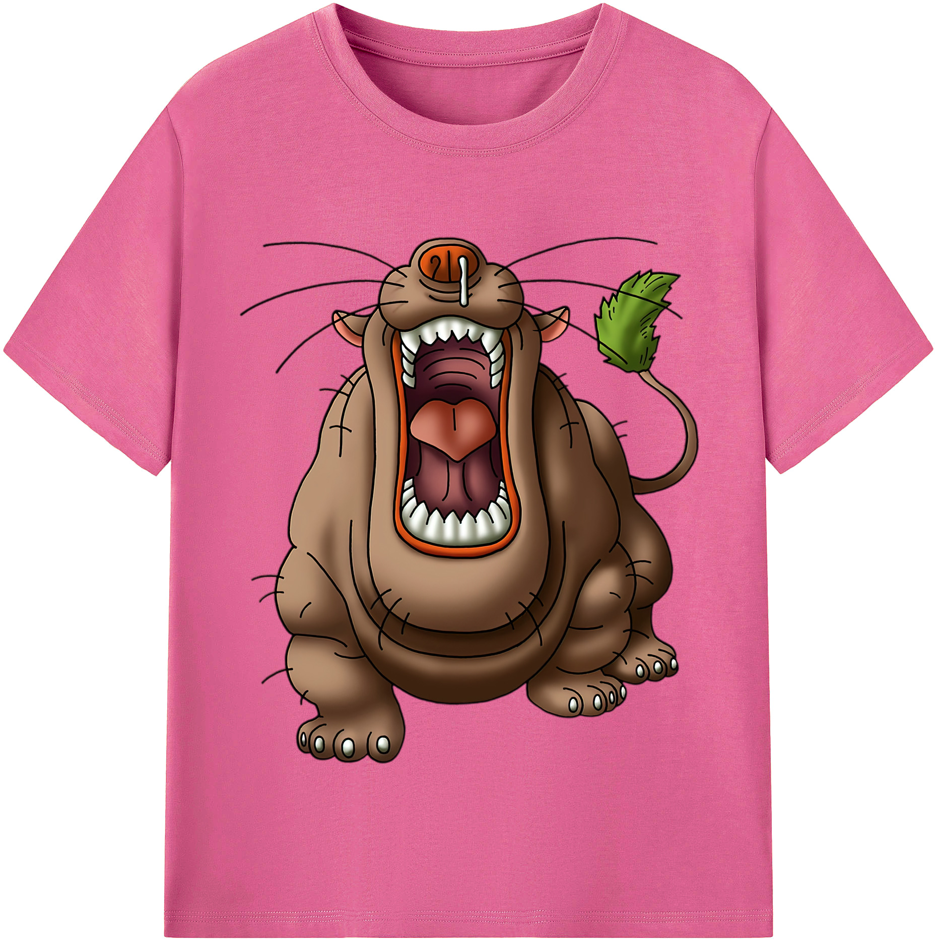 （画像用） ドラゴンクエスト Doragon Kuesuto Dragon Quest レディースカジュアルプリントTシャツ（綿100％）