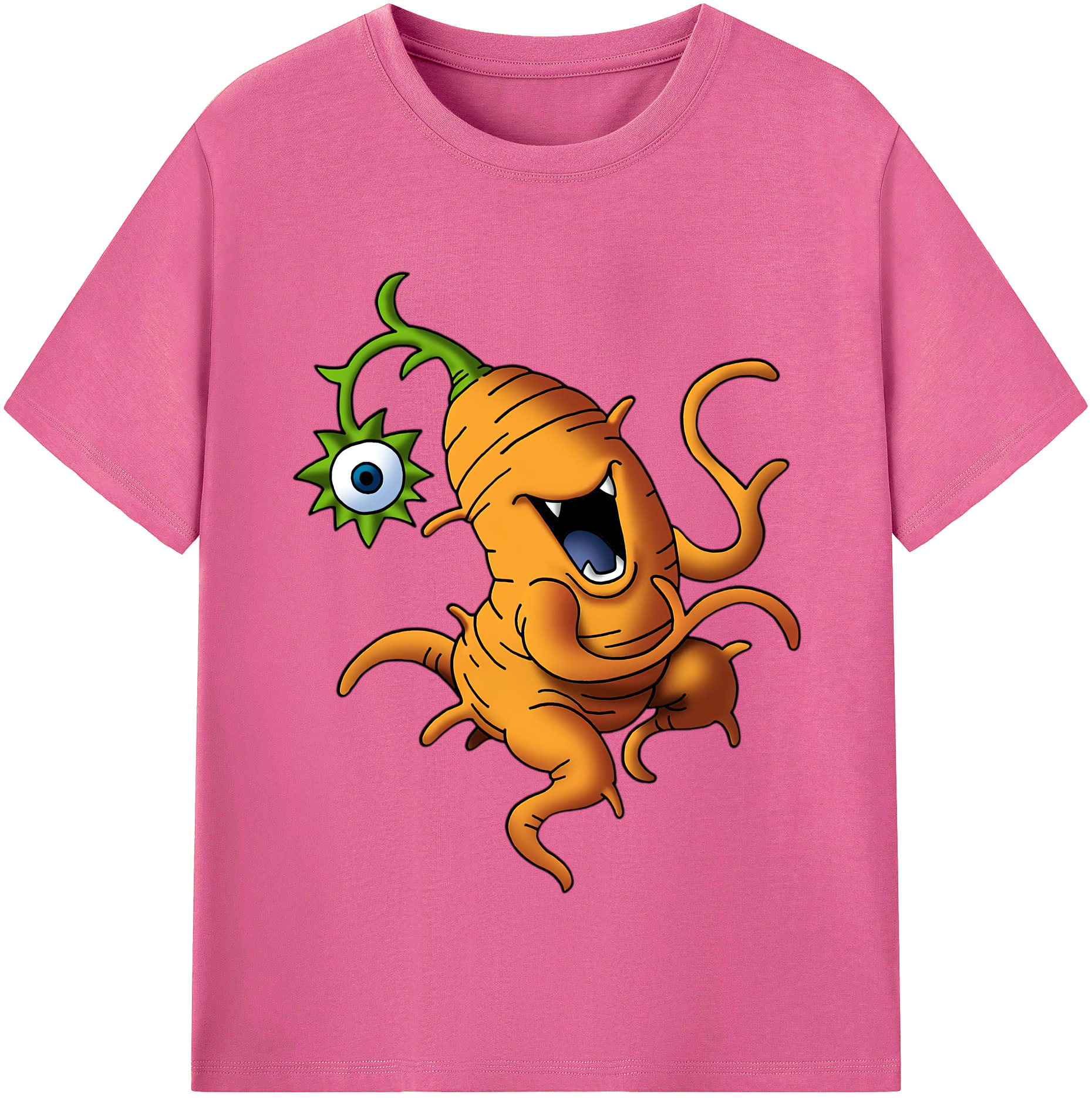 （画像用） ドラゴンクエスト Doragon Kuesuto Dragon Quest レディースカジュアルプリントTシャツ（綿100％）