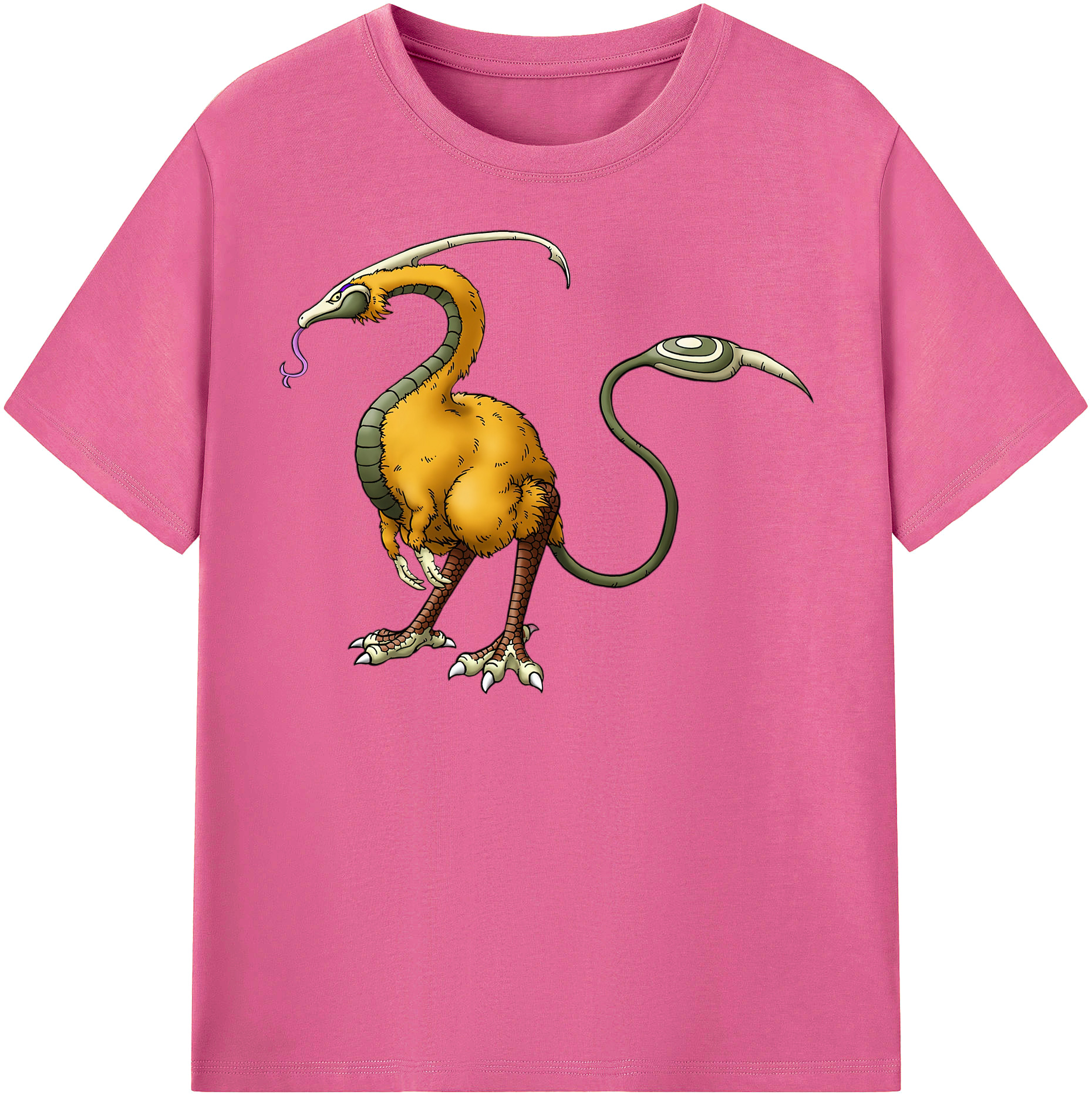（画像用） ドラゴンクエスト Doragon Kuesuto Dragon Quest レディースカジュアルプリントTシャツ（綿100％）