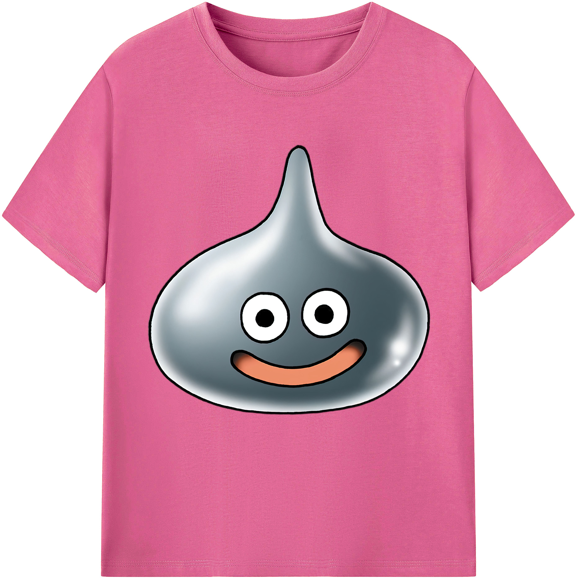 （画像用） ドラゴンクエスト Doragon Kuesuto Dragon Quest レディースカジュアルプリントTシャツ（綿100％）