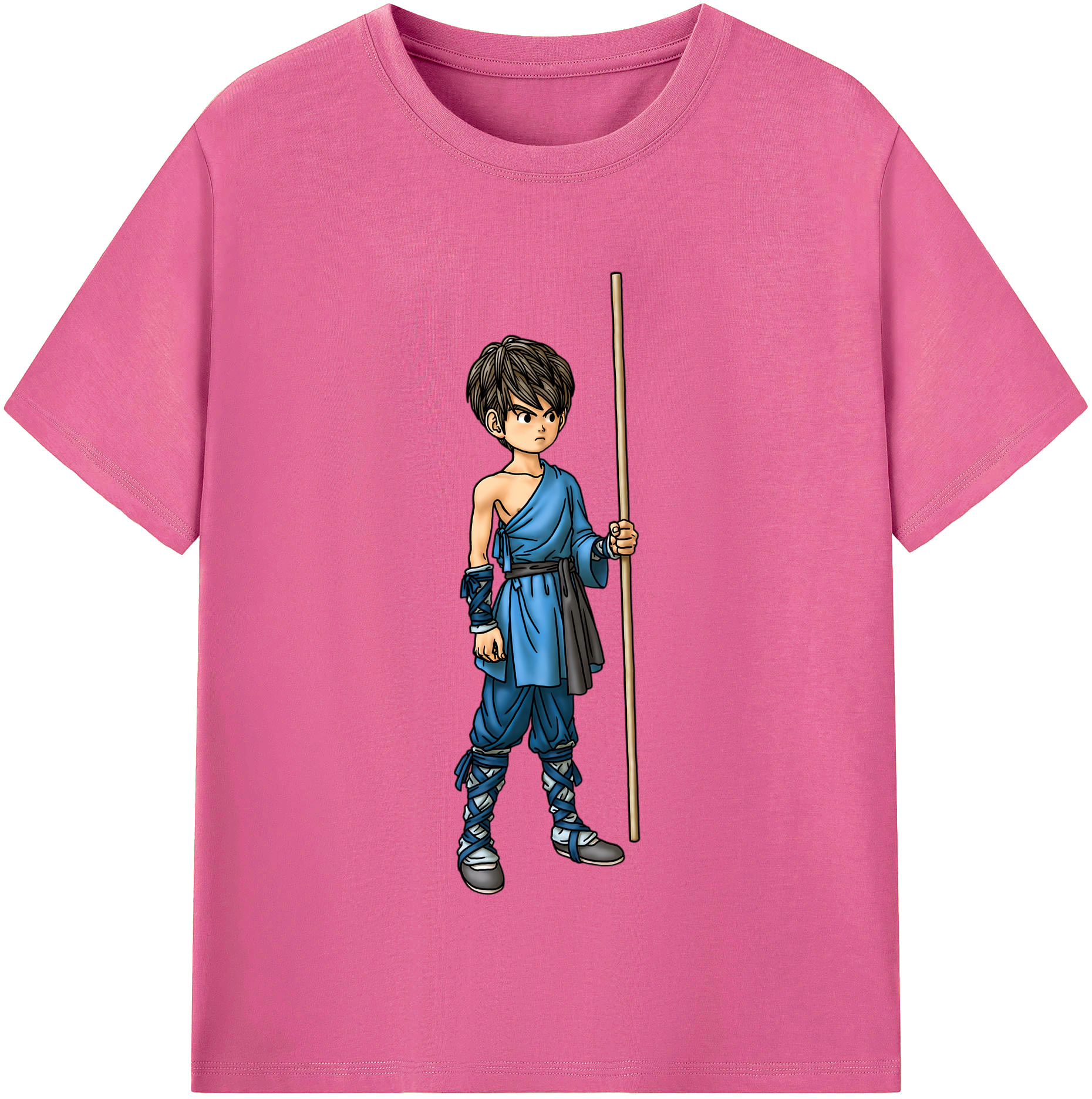 （画像用） ドラゴンクエスト Doragon Kuesuto Dragon Quest レディースカジュアルプリントTシャツ（綿100％）