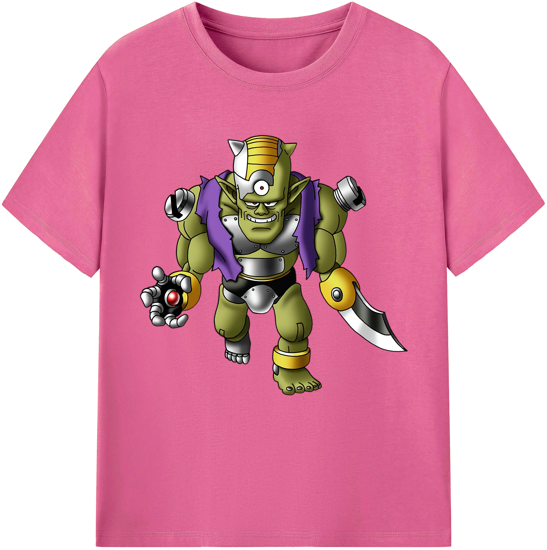 （画像用） ドラゴンクエスト Doragon Kuesuto Dragon Quest レディースカジュアルプリントTシャツ（綿100％）
